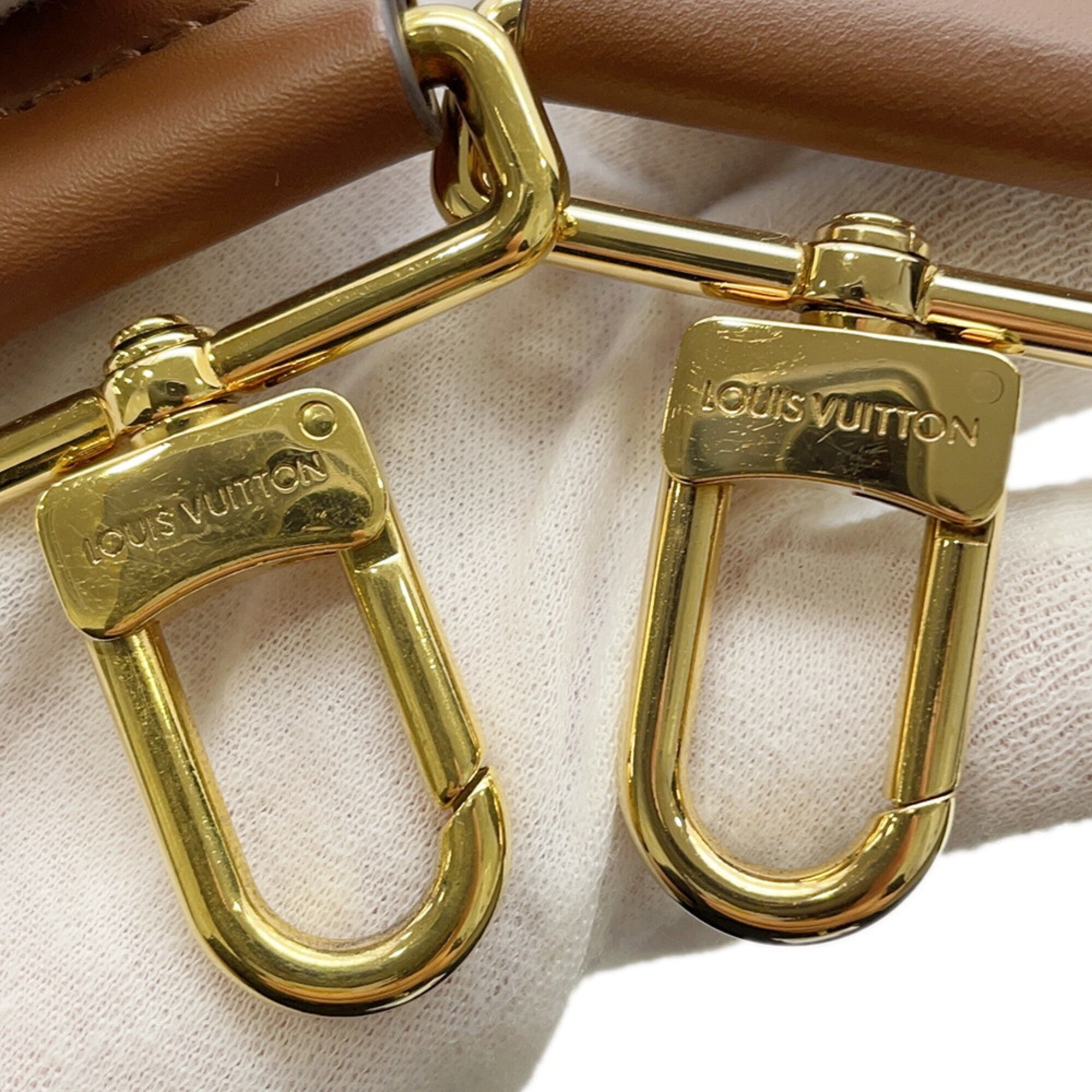 Louis Vuitton Brown Monogram Shoulder Bag (Pre-Owned)