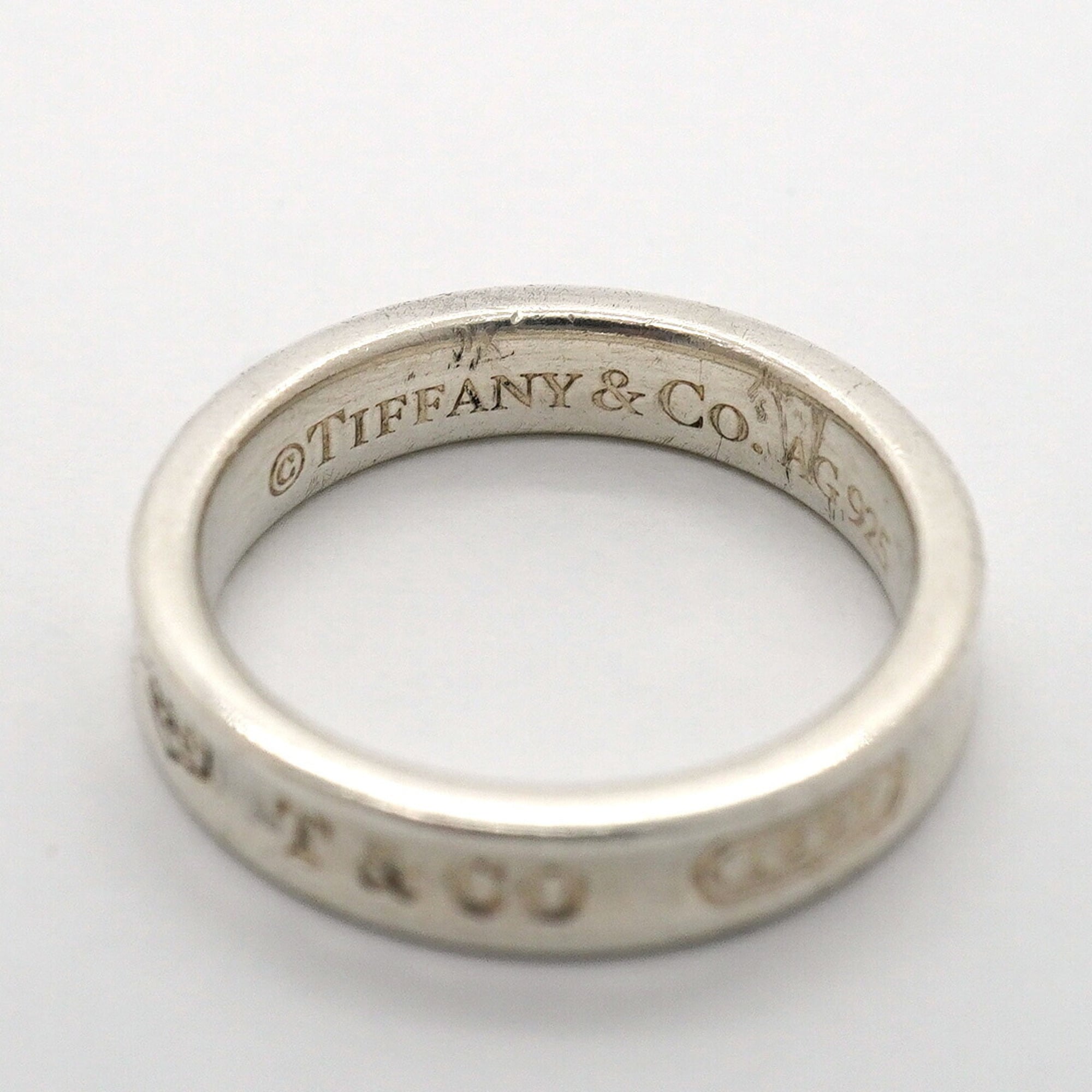 Tiffany Silver 925 Band Ring (Pre-Owned)