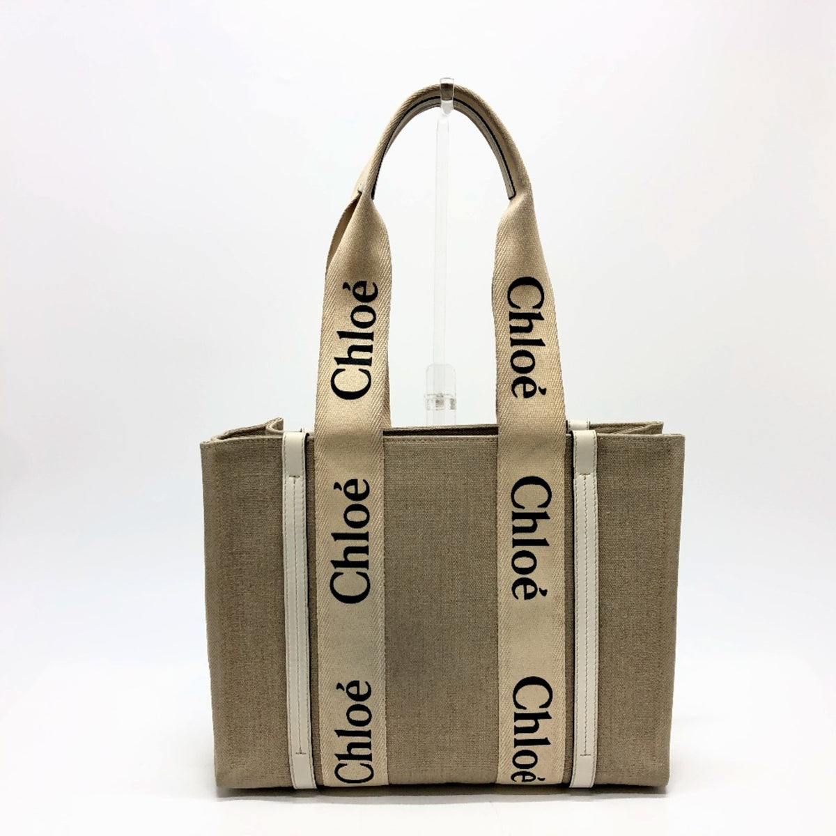 Chloé Beige Cloth Tote Bag (Pre-Owned)