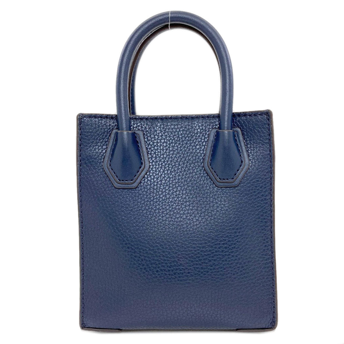 Michael Kors Blue Navy Leather Handbag (Pre-Owned)