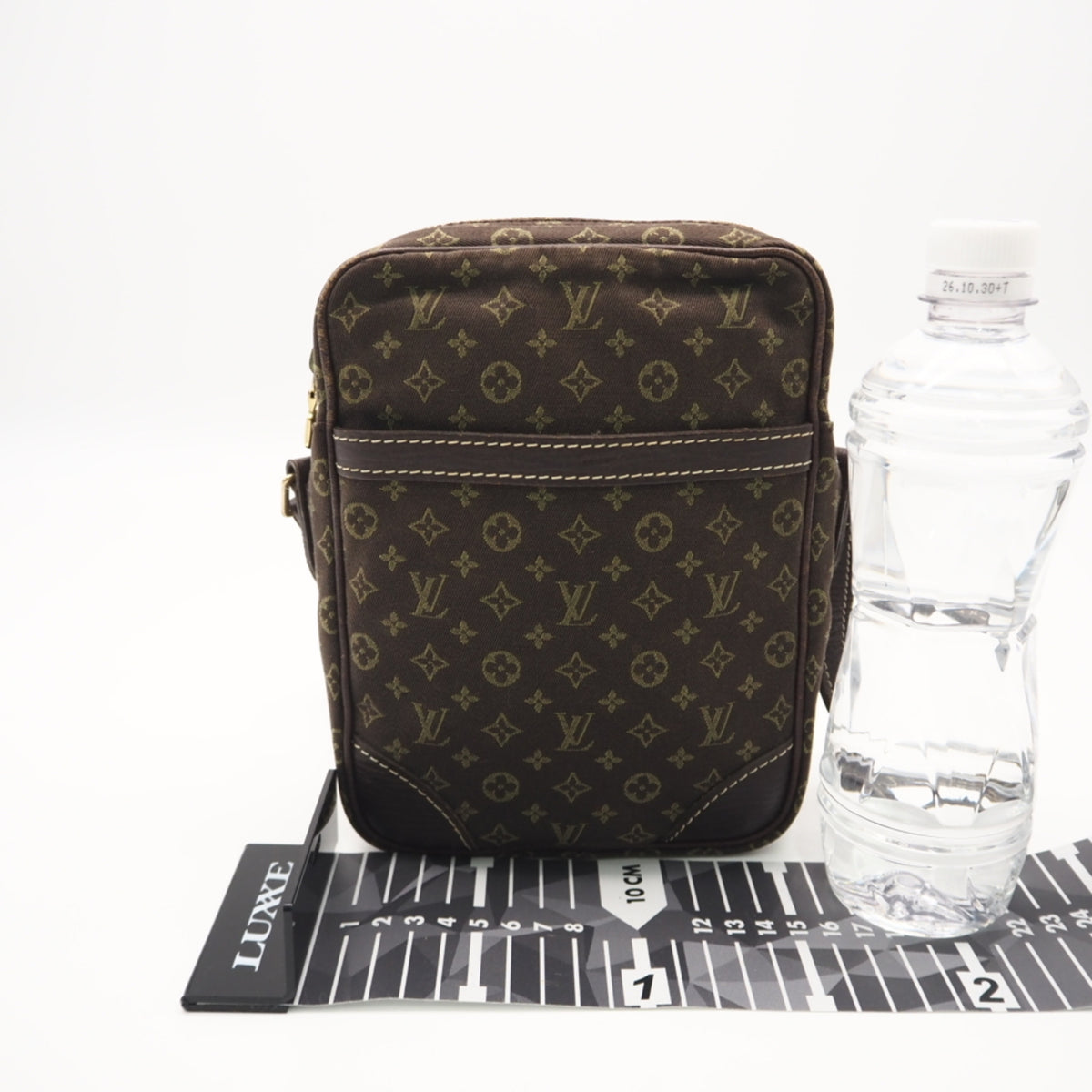 Louis Vuitton Monogram Brown Coated Canvas Leather Shoulder Bag (Pre-Owned)