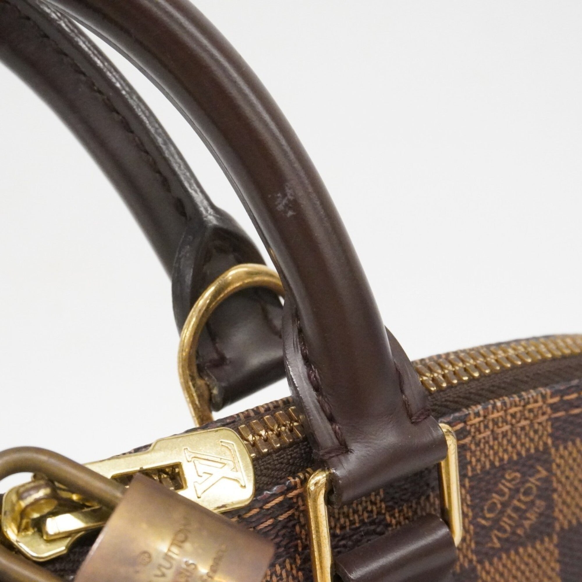 Louis Vuitton Ebene Handbag (Pre-Owned)