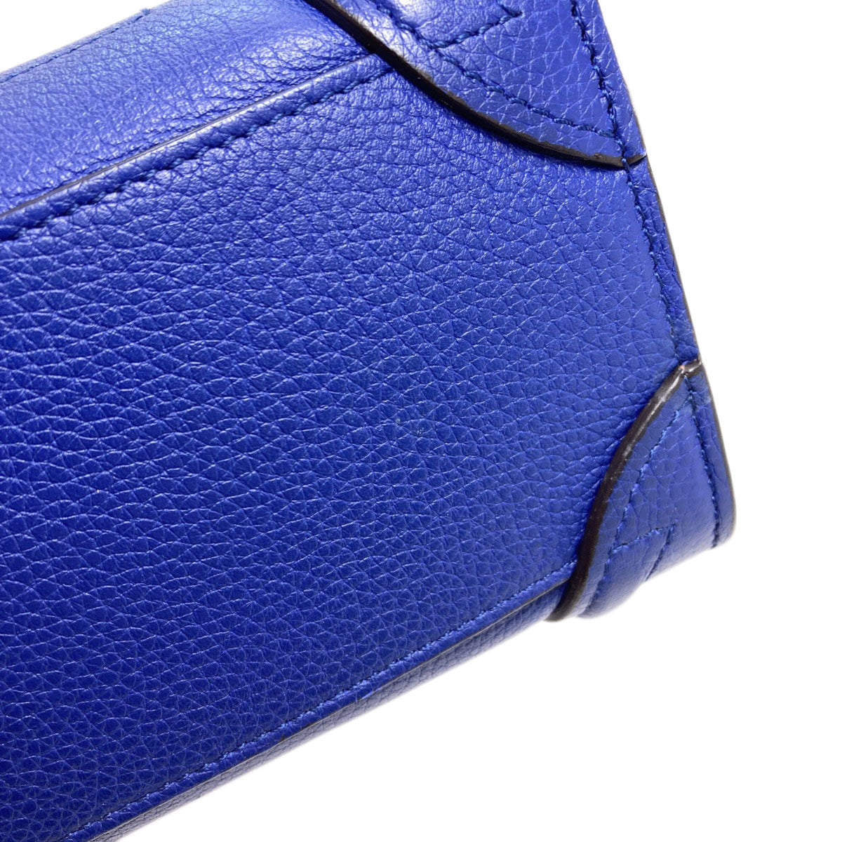 Celine Blue Leather Handbag (Pre-Owned)