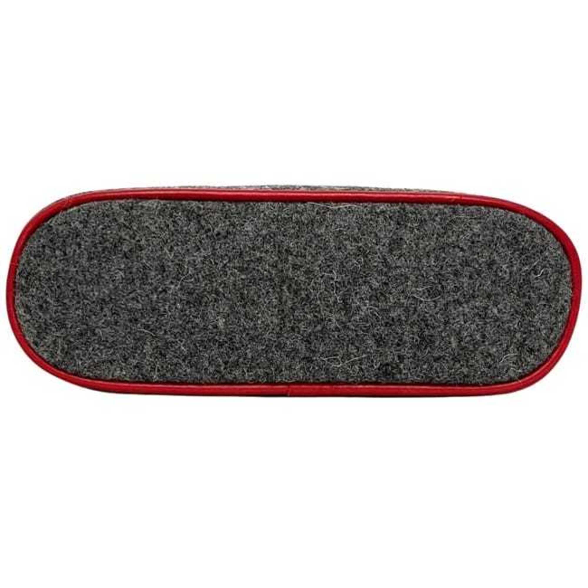 Hermes Bolide Gray Wool Pouch (Pre-Owned)