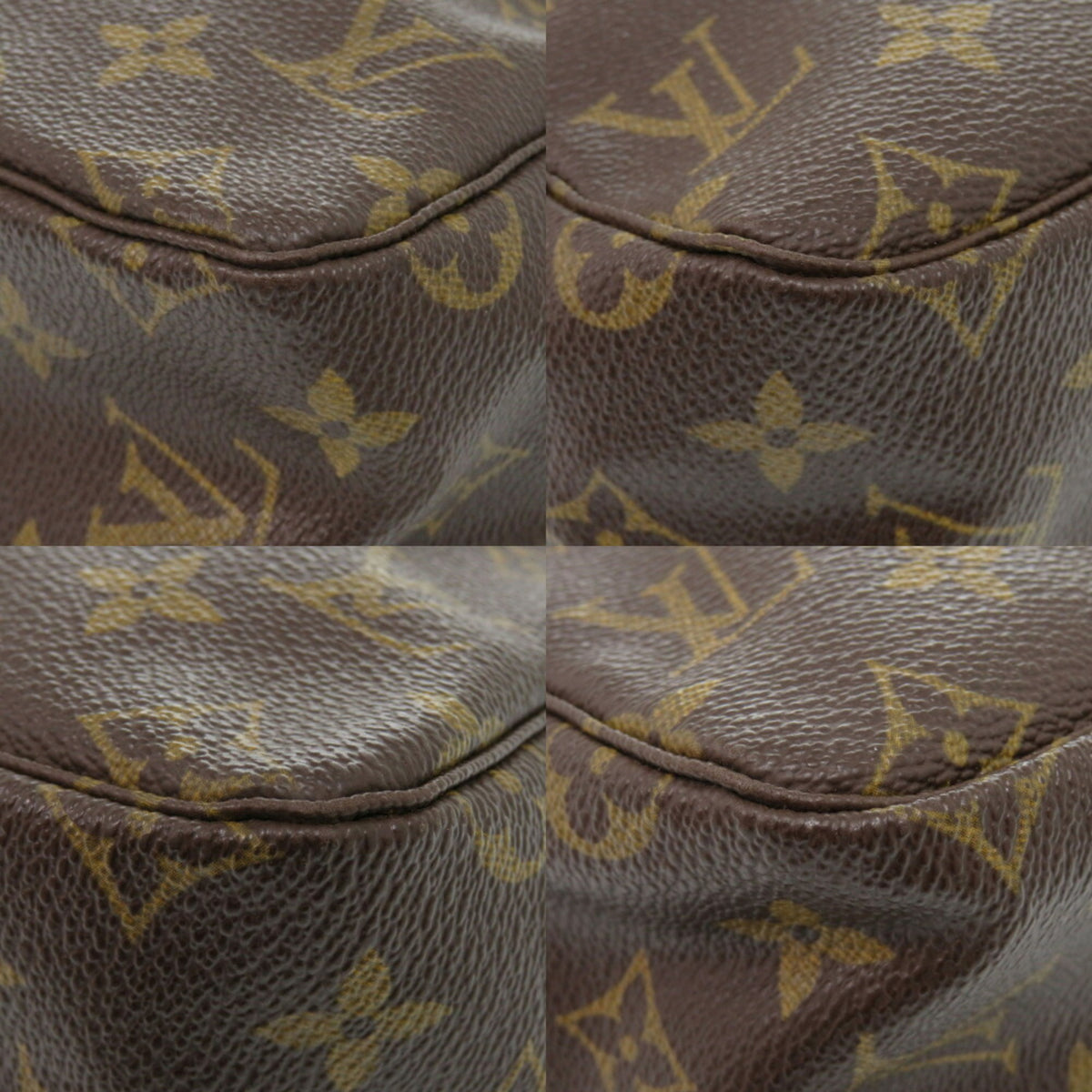 Louis Vuitton Brown Monogram Monogram Clutch Bag Pouch (Pre-Owned)