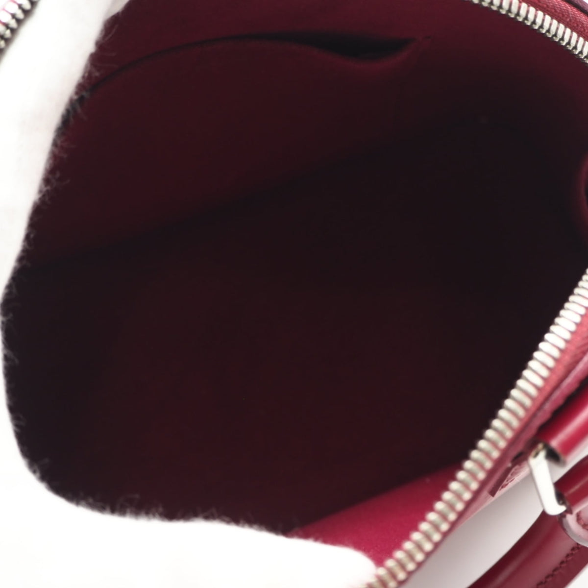 Louis Vuitton Red Color Leather Handbag (Pre-Owned)