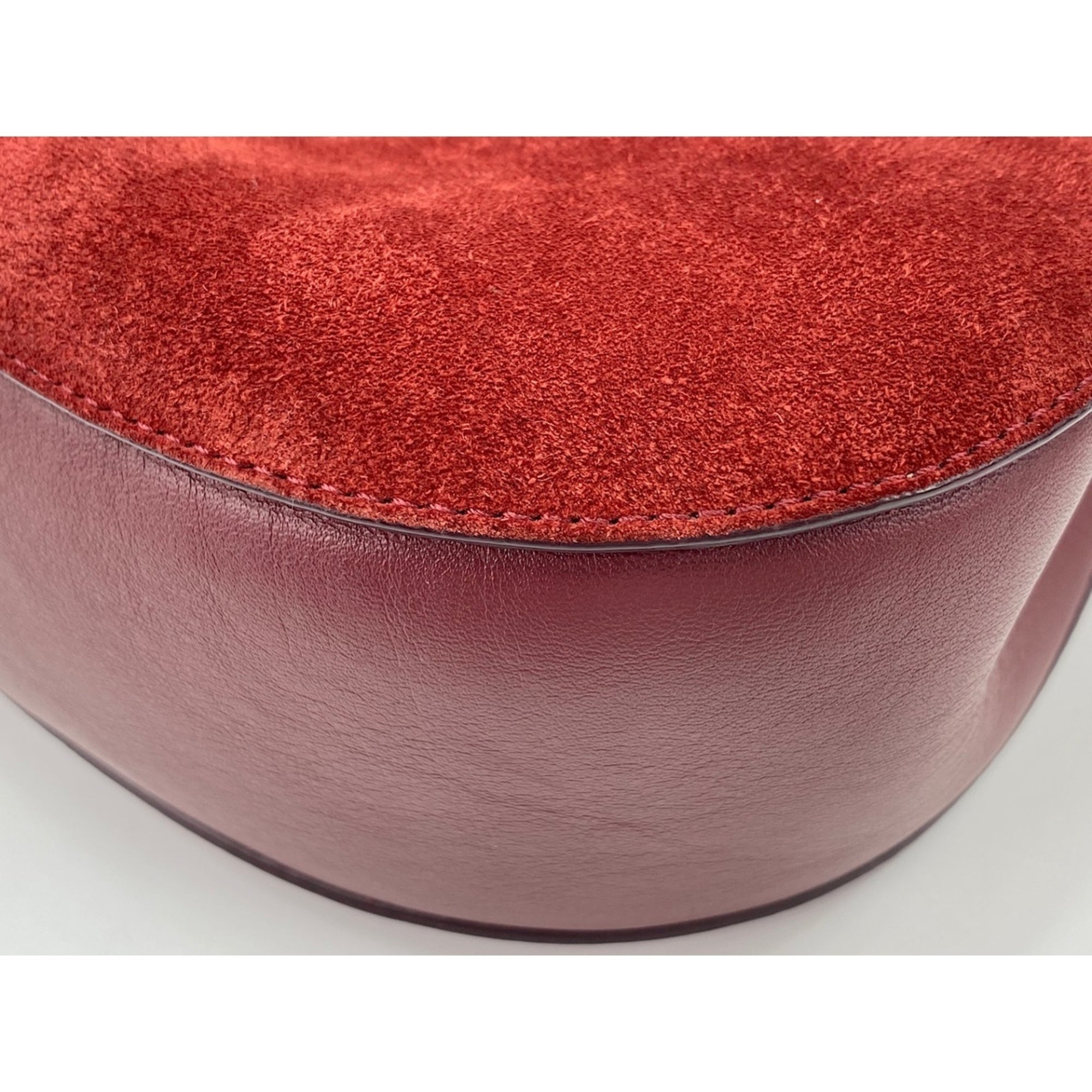Chloé Red Color Shoulder Bag (Pre-Owned)