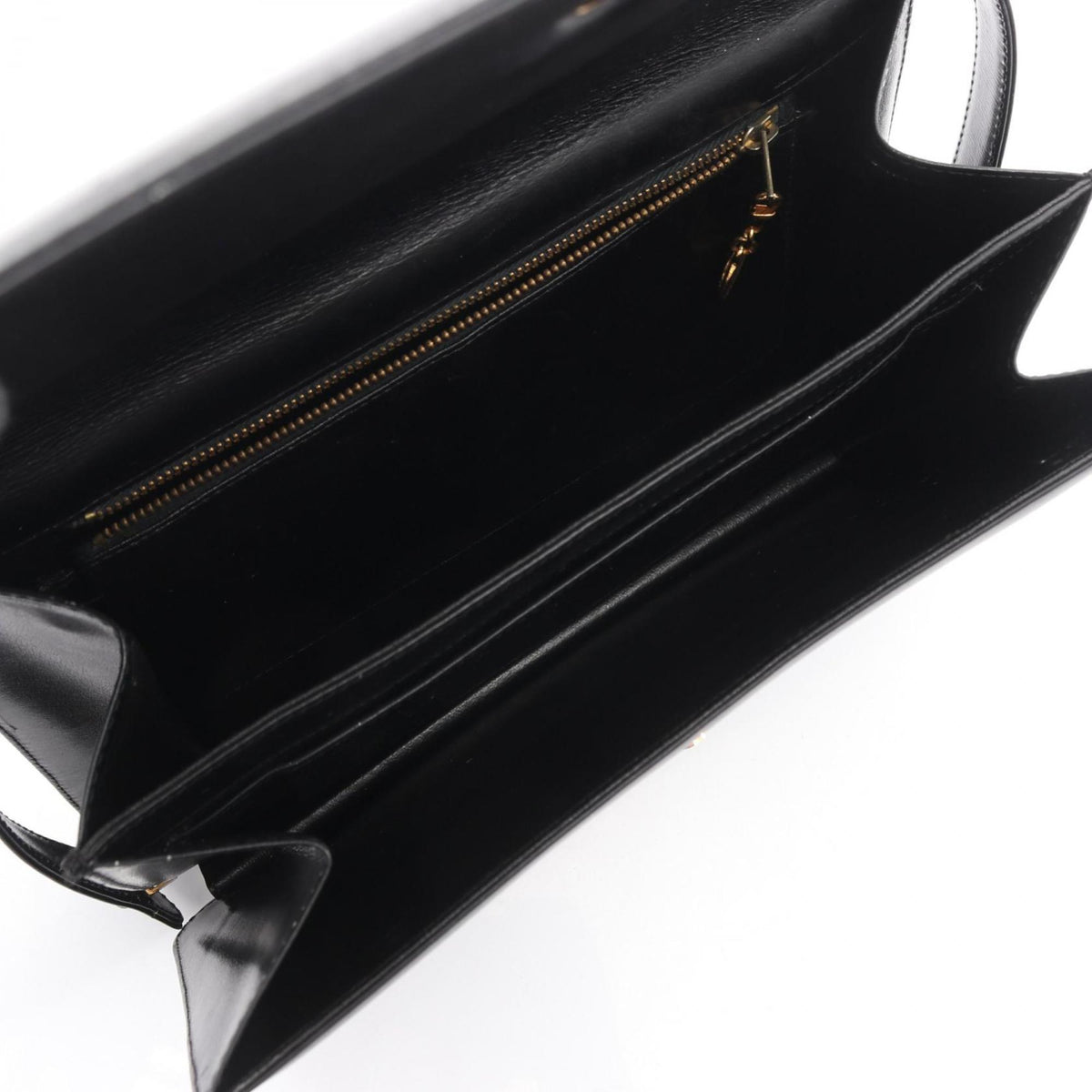 Celine Black Leather Handbag Shoulder Bag (Pre-Owned)