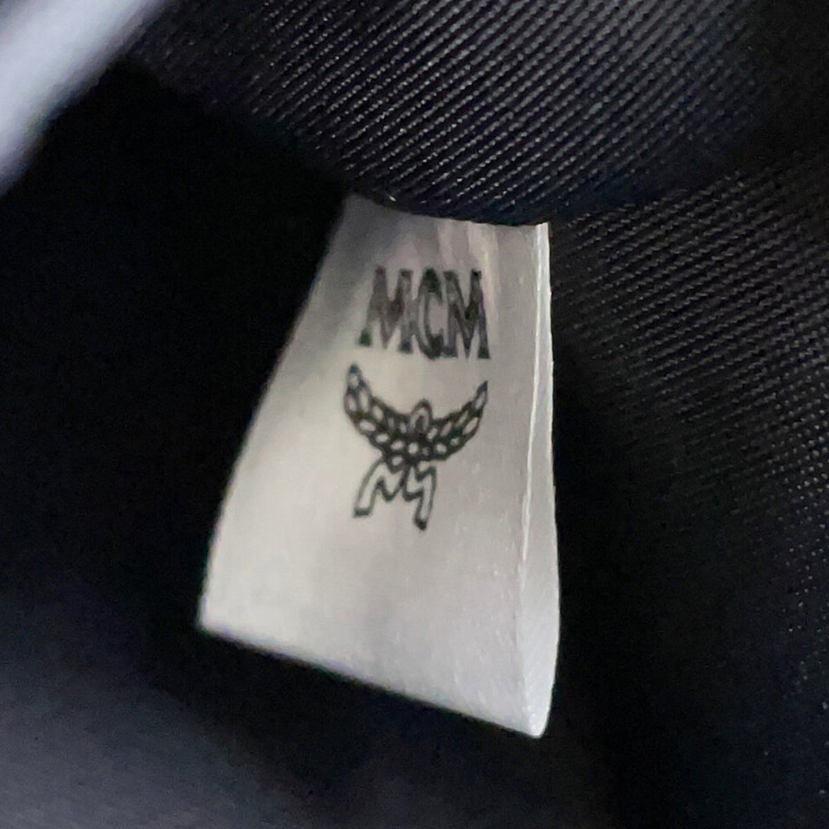 Mcm Black Nylon Shoulder Bag (Pre-Owned)