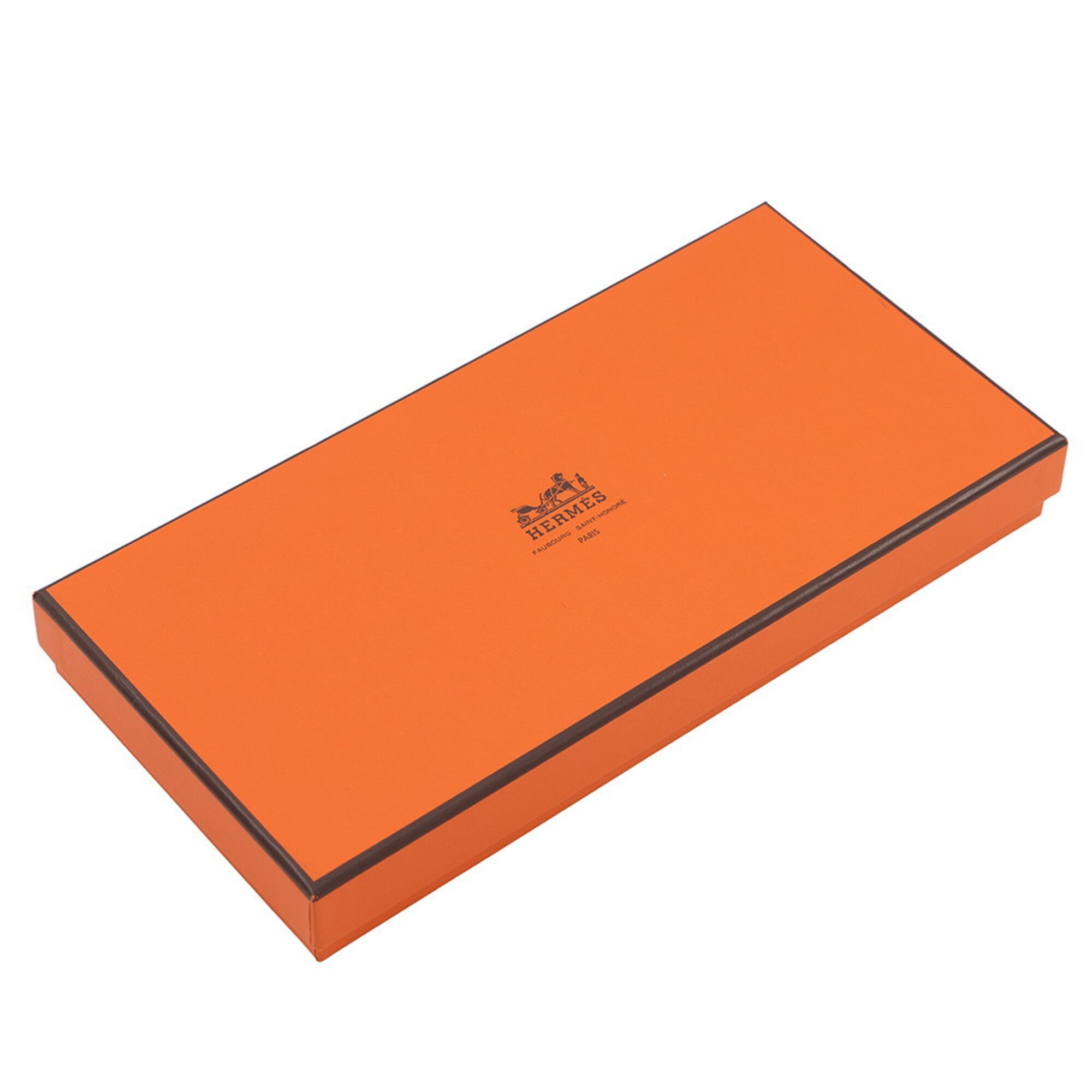 Hermes Etoupe Gray Togo Leather Long Wallet (Bi-Fold) (Pre-Owned)