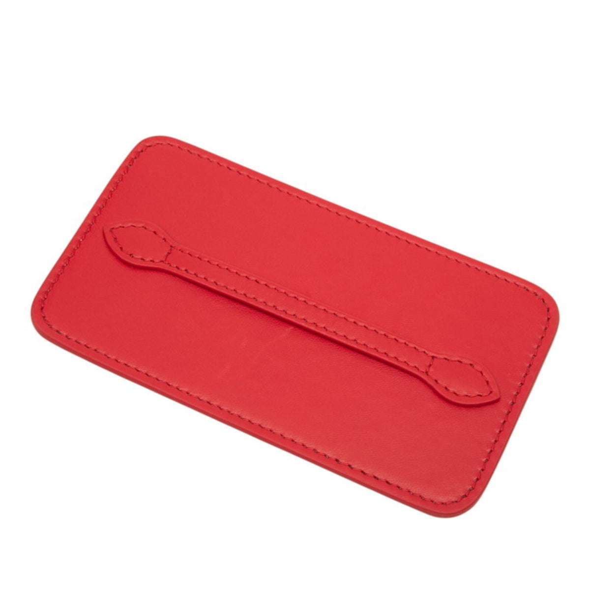 Bvlgari Red Color Leather Handbag Shoulder Bag Vanity Bag (Pre-Owned)
