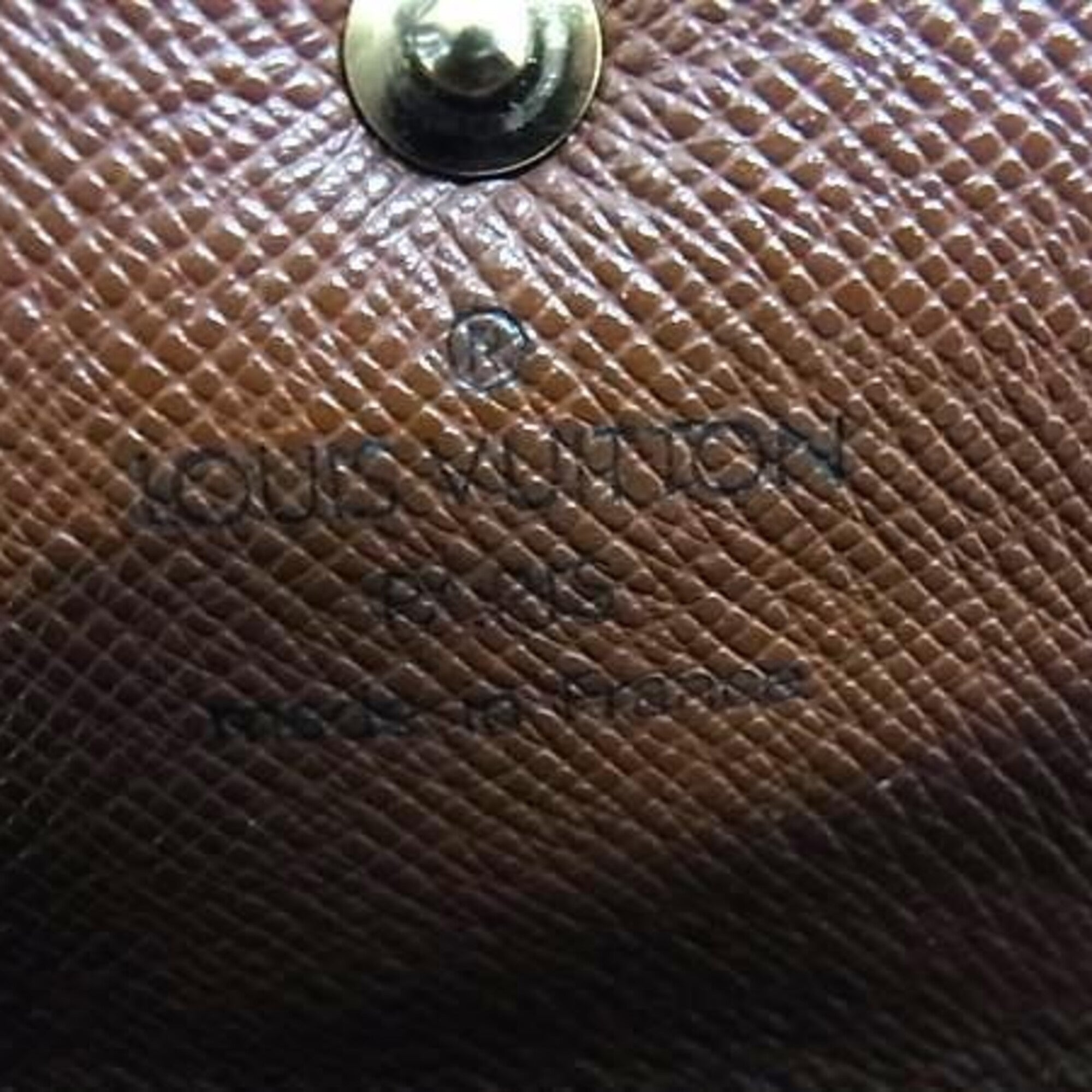 Louis Vuitton Brown Monogram Long Wallet (Bi-Fold) (Pre-Owned)
