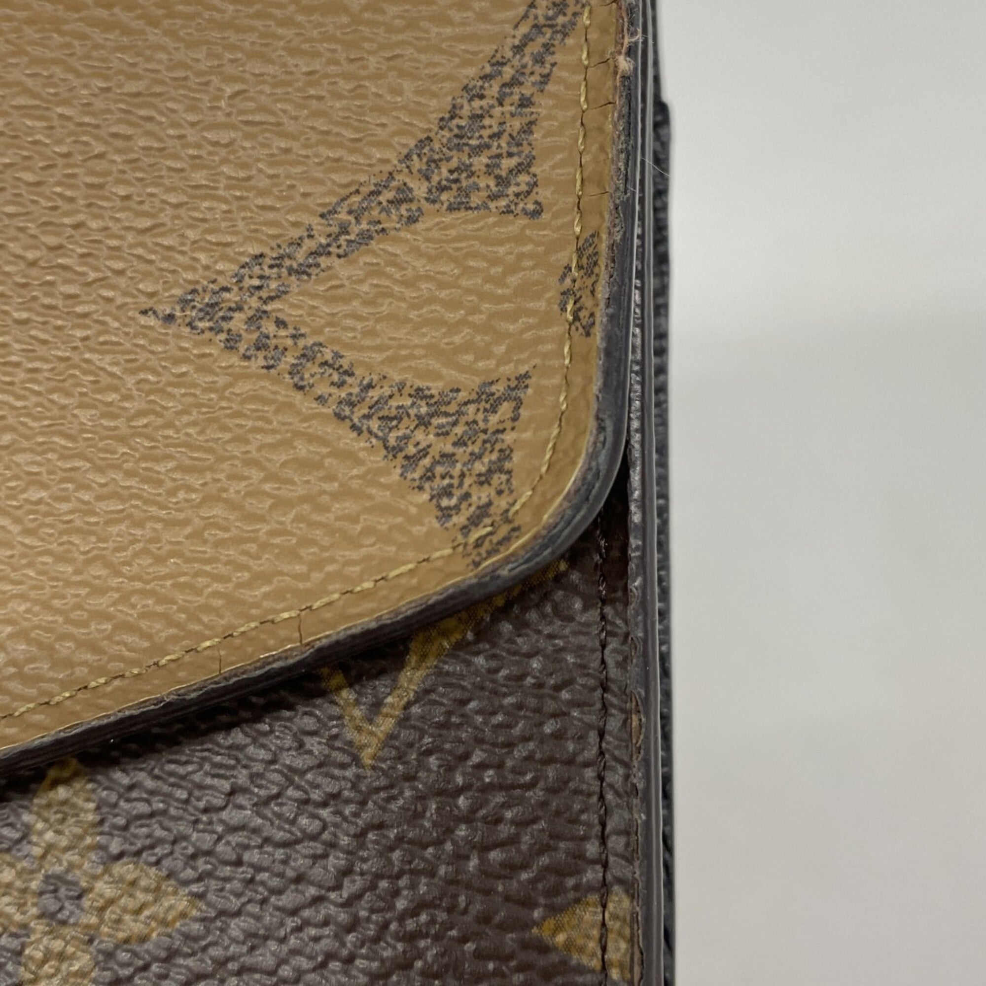 Louis Vuitton Brown Long Wallet (Bi-Fold) (Pre-Owned)