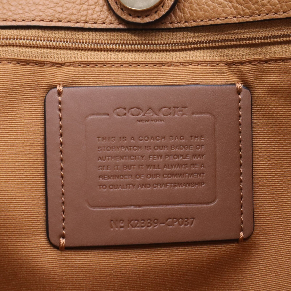 Coach Black Leather Tote Bag (Pre-Owned)