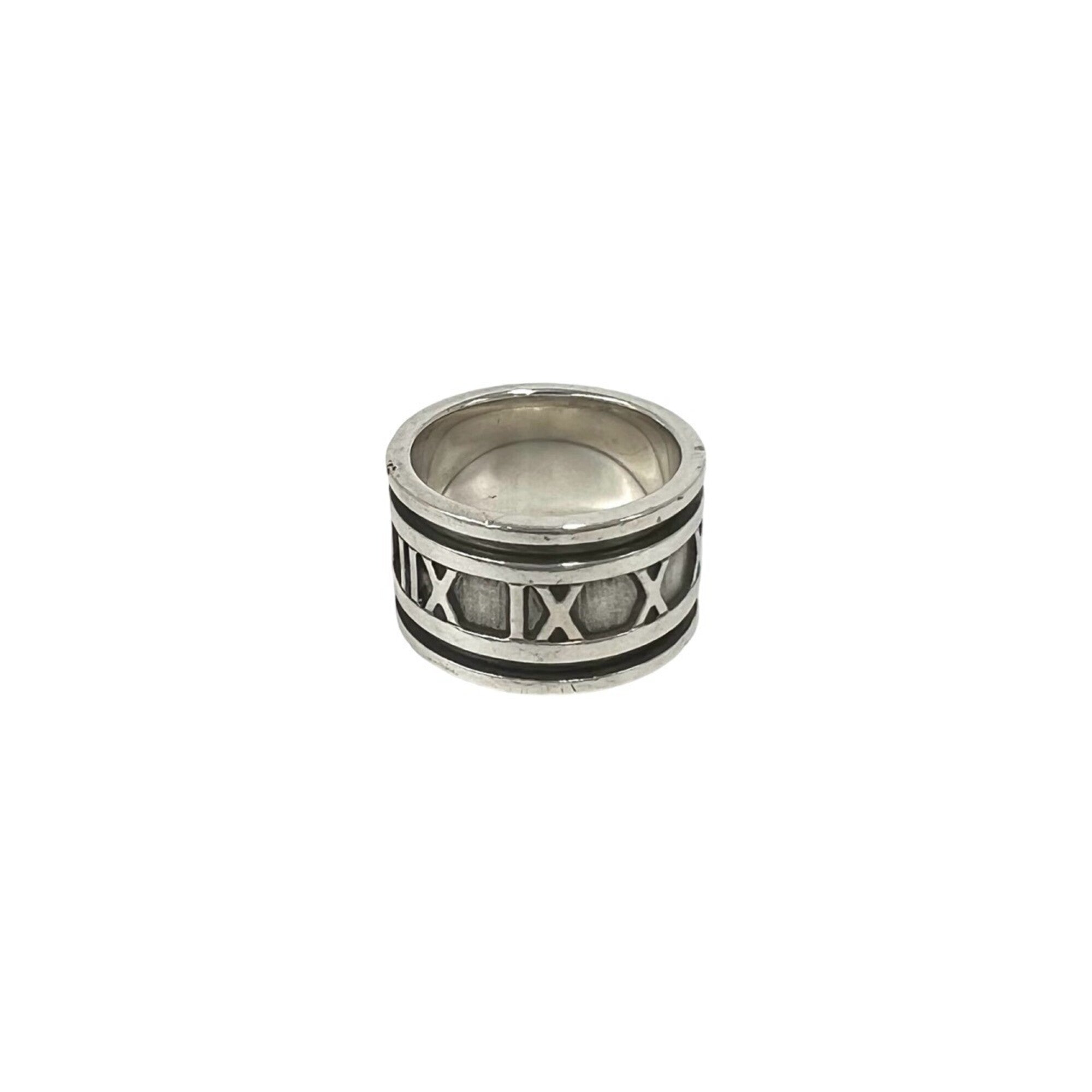 Tiffany Silver Silver 925 Band Ring (Pre-Owned)