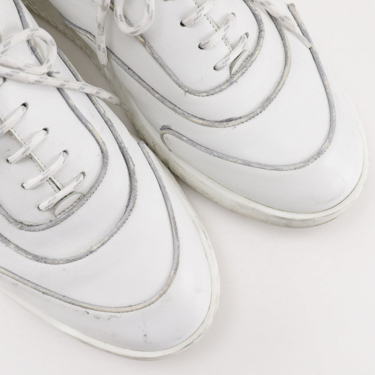 Hermes White Sneakers (Pre-Owned)