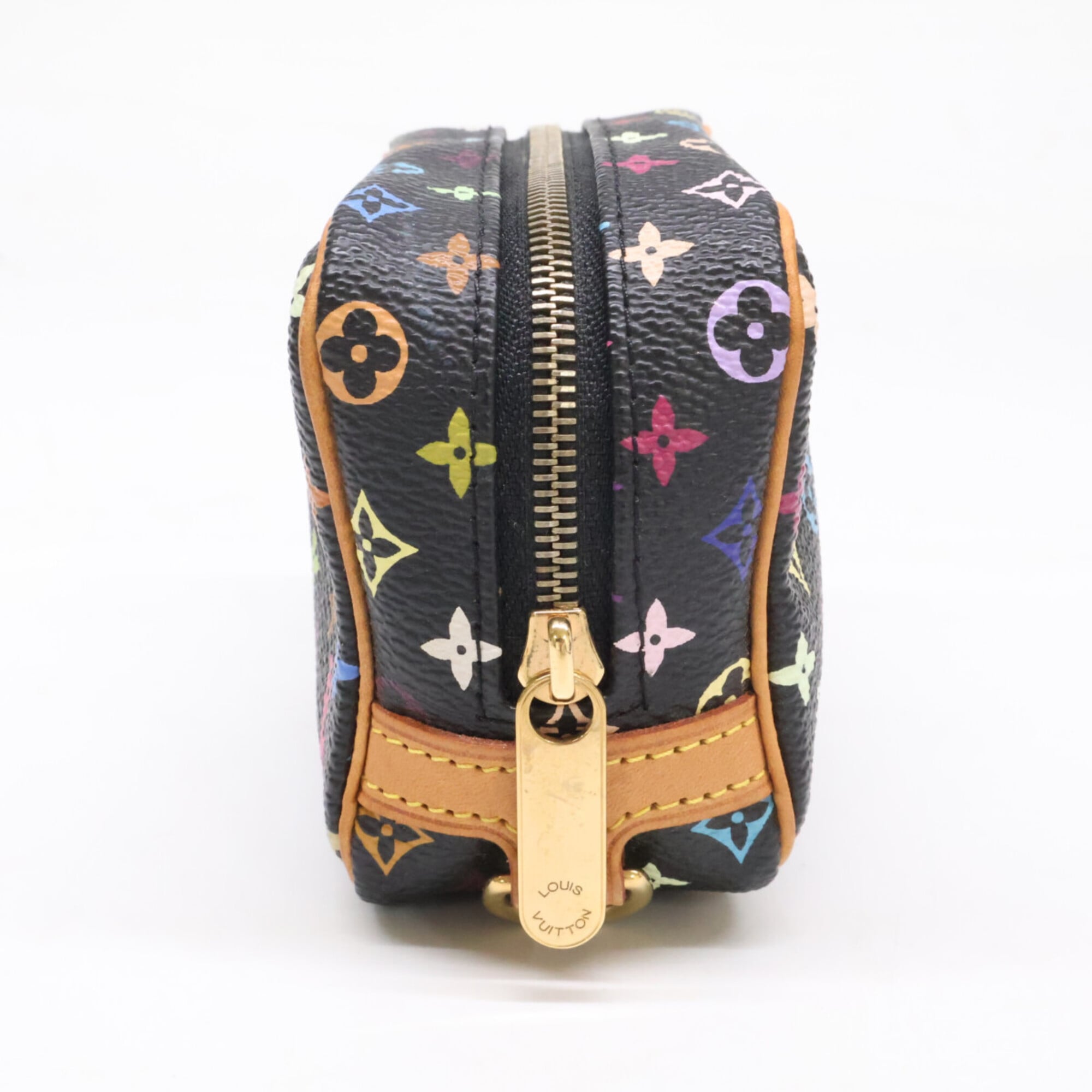 Louis Vuitton Noir Monogram Multicolore Pouch (Pre-Owned)