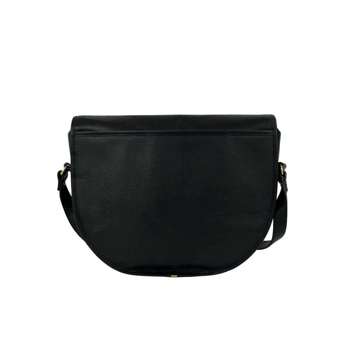Yves Saint Laurent Black Leather Shoulder Bag (Pre-Owned)