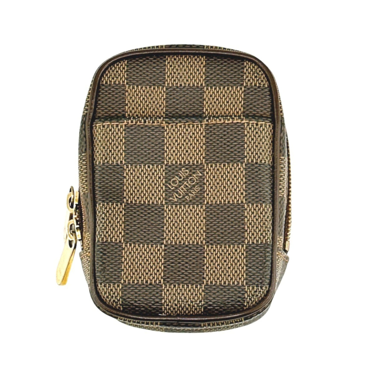 Louis Vuitton Brown Damier Canvas Pouch (Pre-Owned)