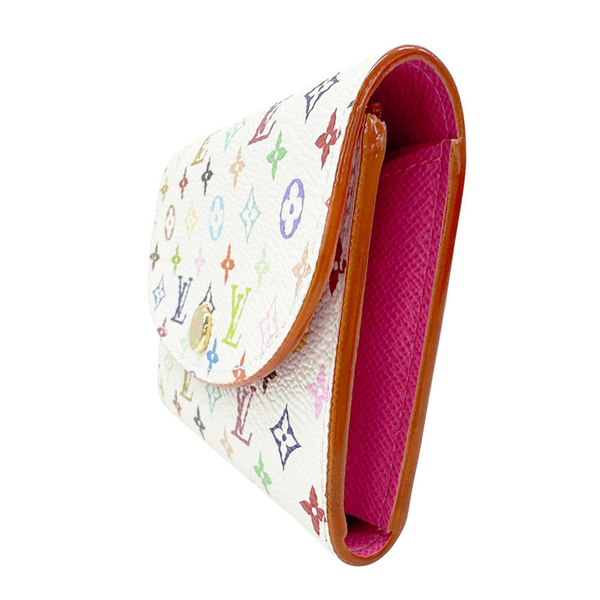 Louis Vuitton Multi-Color White Monogram Multicolore Coin Purse/Coin Case (Pre-Owned)