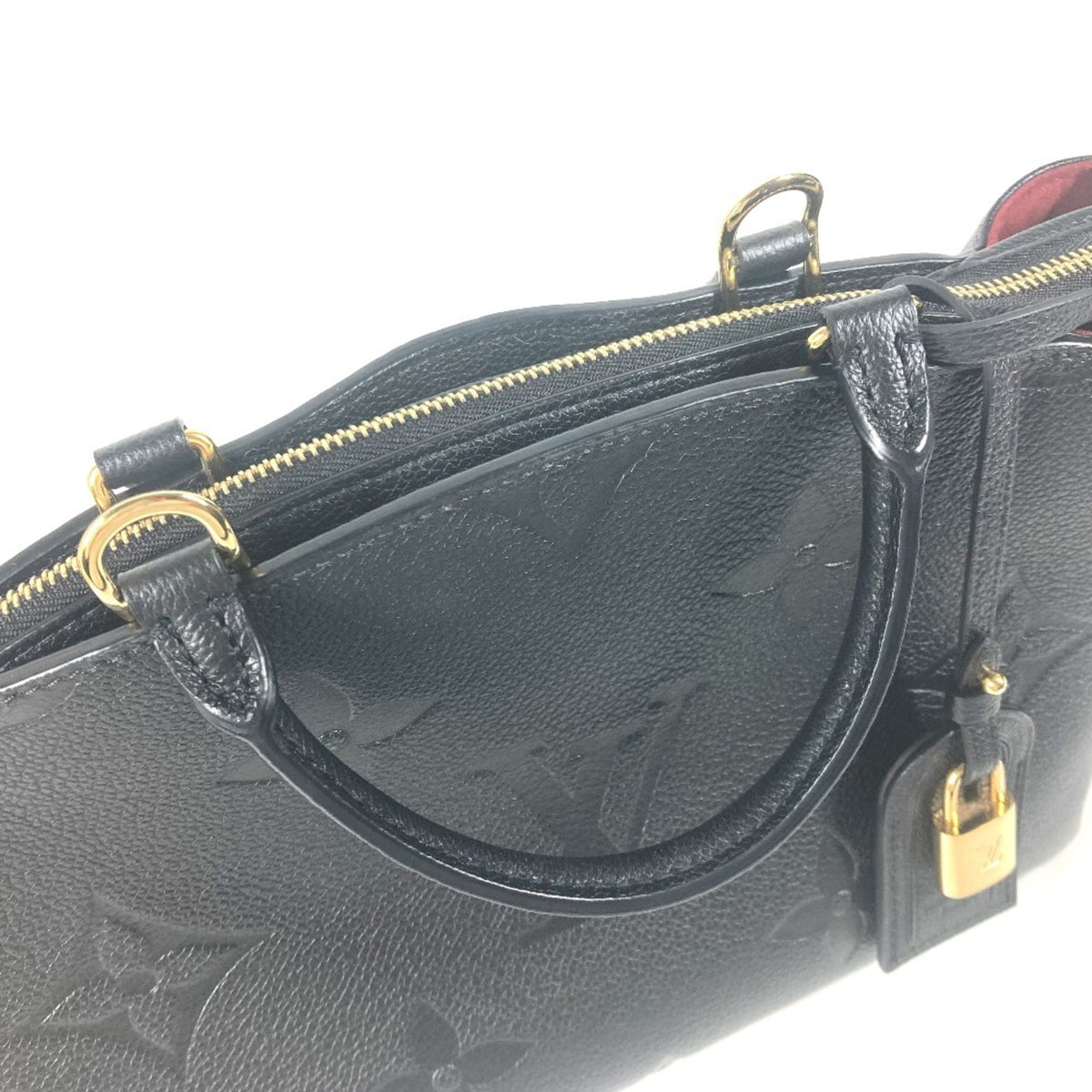 Louis Vuitton Black Monogram Empreinte Handbag Tote Bag (Pre-Owned)