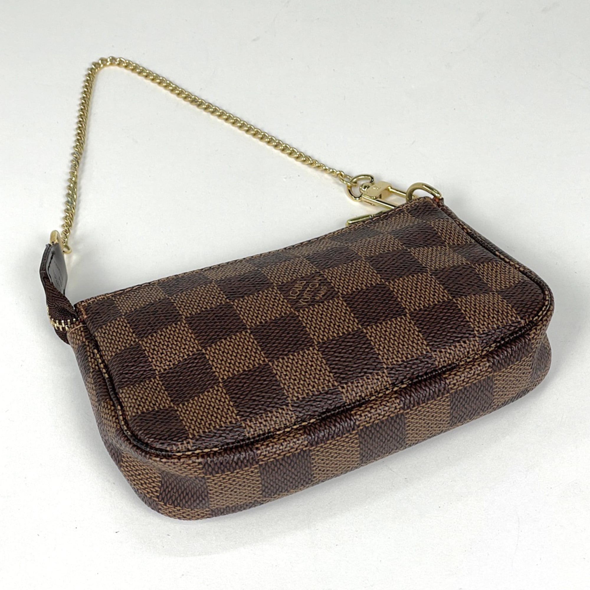 Louis Vuitton Brown Damier Canvas Damier Canvas Pochette Pouch (Pre-Owned)