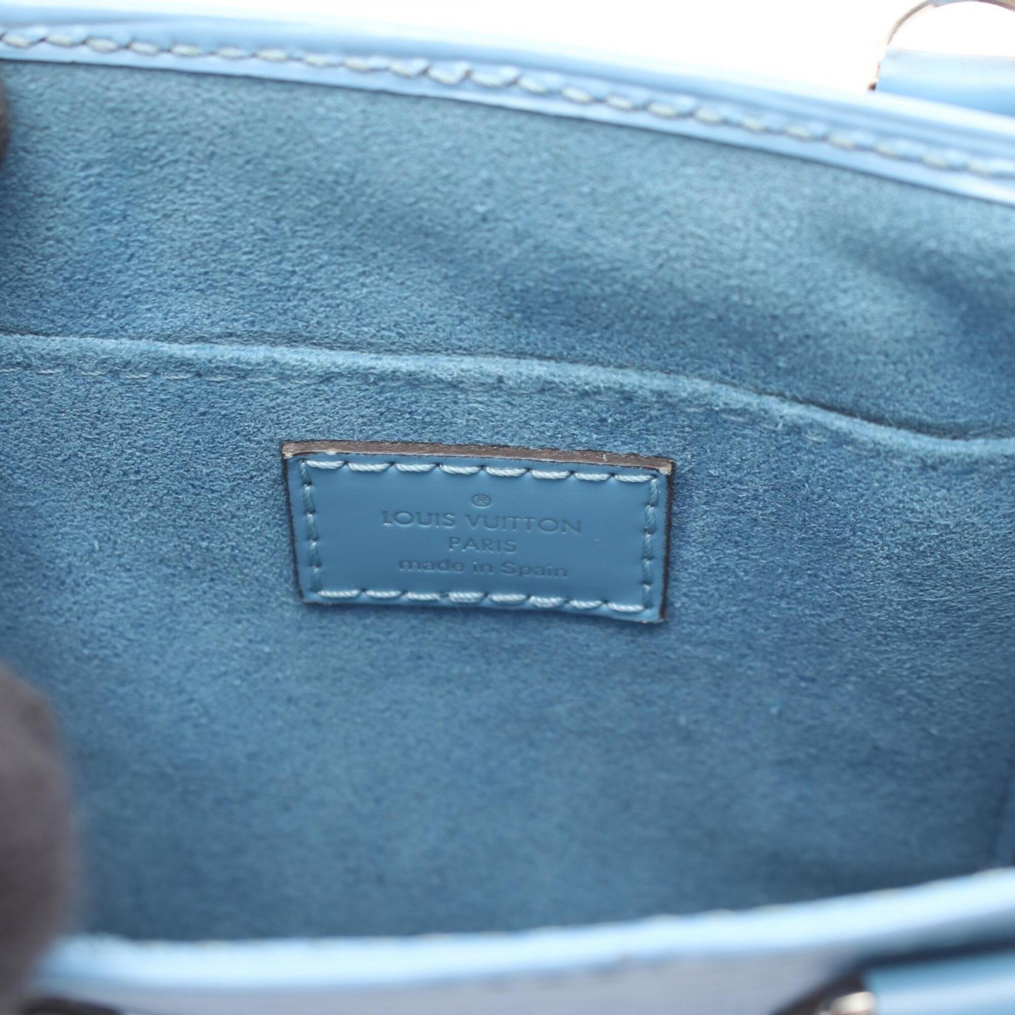 Louis Vuitton Blue Epi Leather Handbag (Pre-Owned)