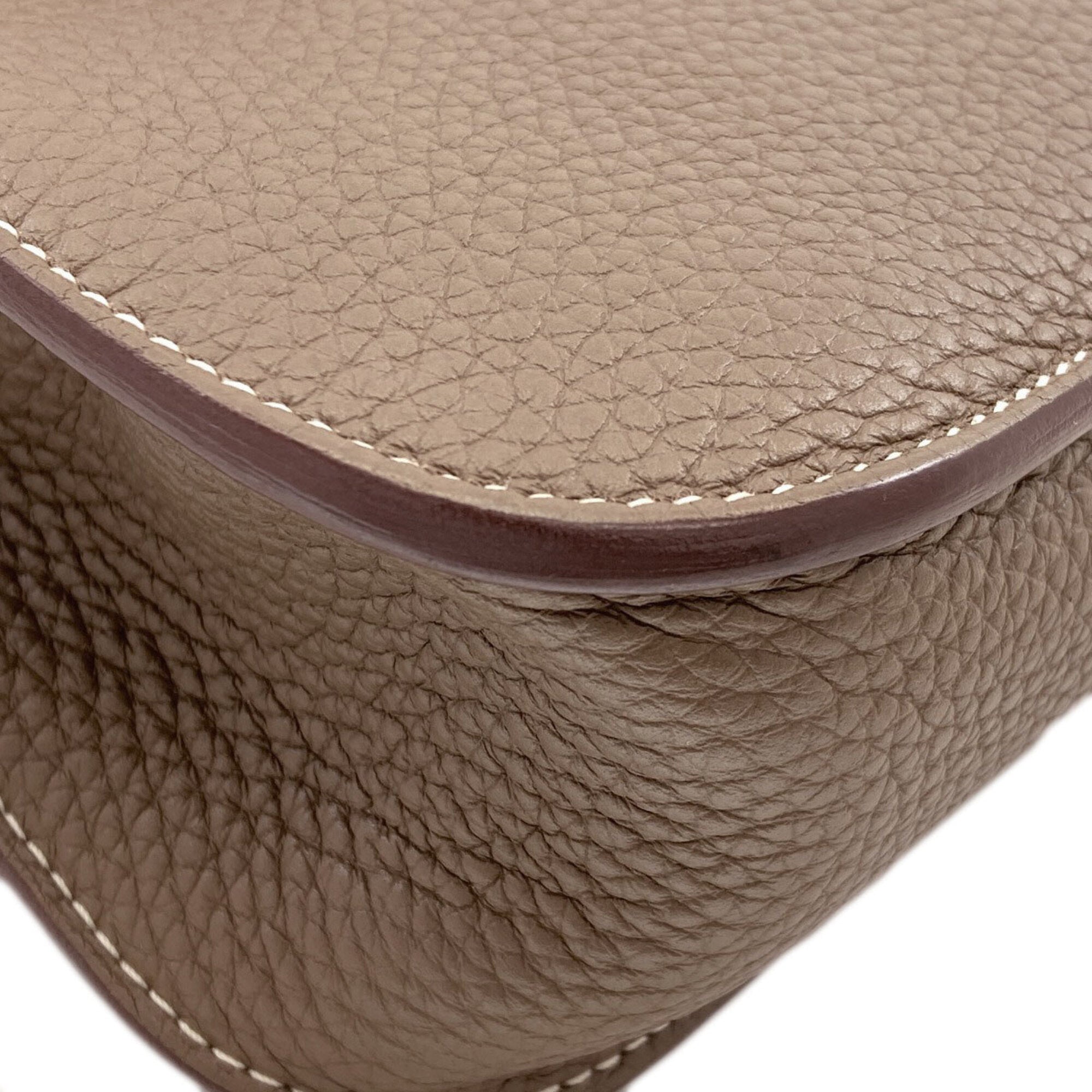 Hermes Etoupe Gray Handbag (Pre-Owned)