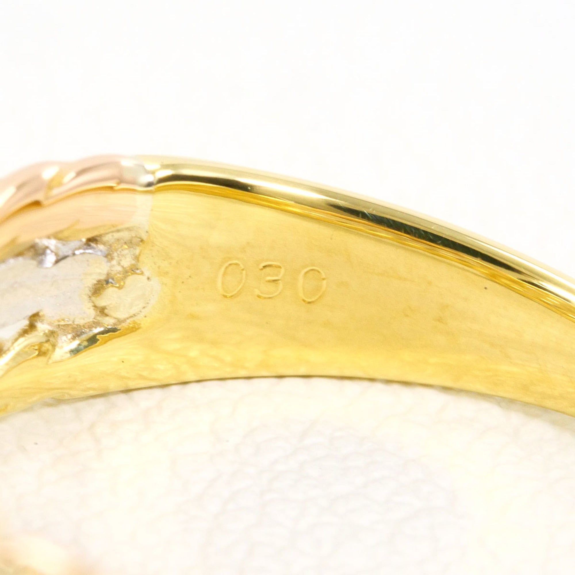 Unbranded Pink Gold Platinum Yellow Gold Yellow Gold (18K) Pink Gold (18K) Platinum 900 Band Ring (Pre-Owned)