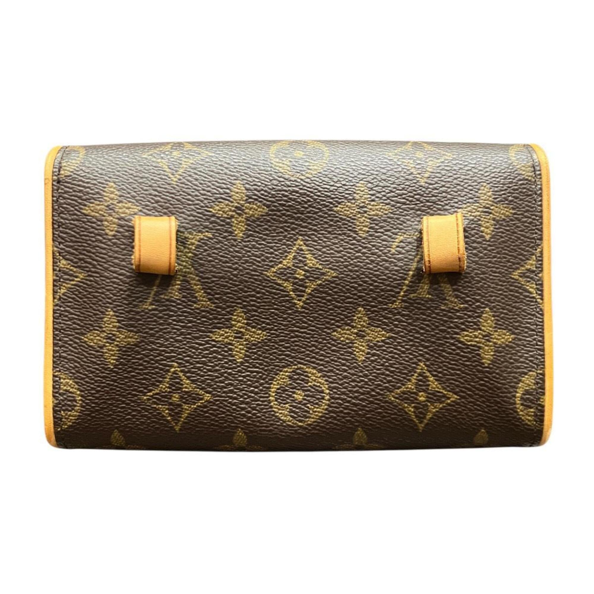 Louis Vuitton Brown Pochette Shoulder Bag (Pre-Owned)