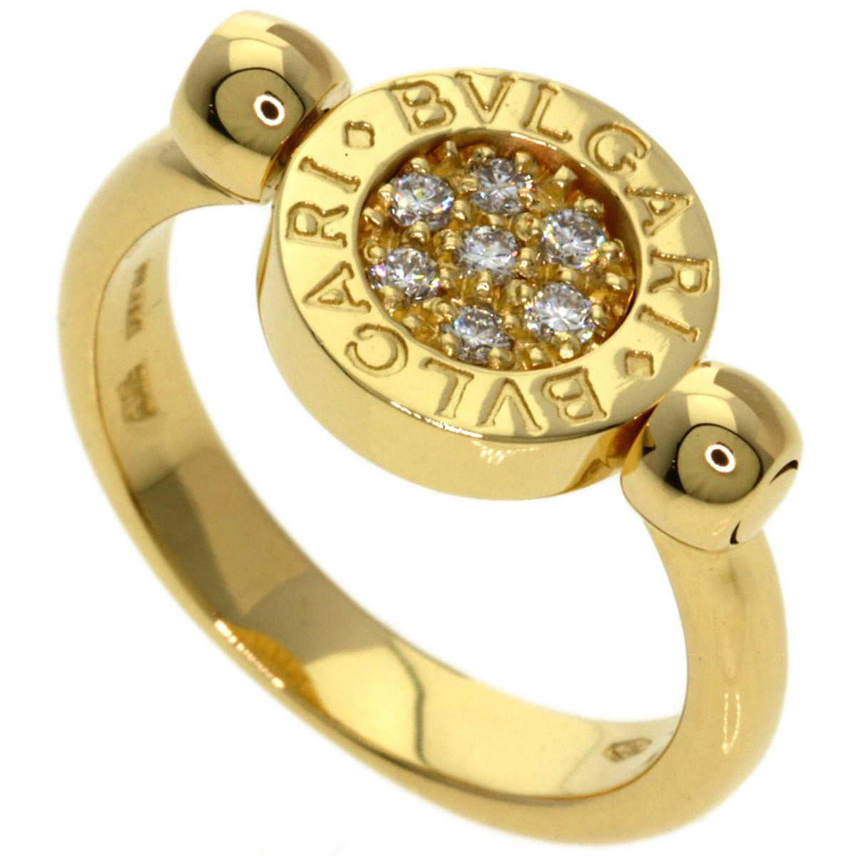 Bvlgari Bvlgari Bvlgari Yellow Gold (18K) Band Ring (Pre-Owned)