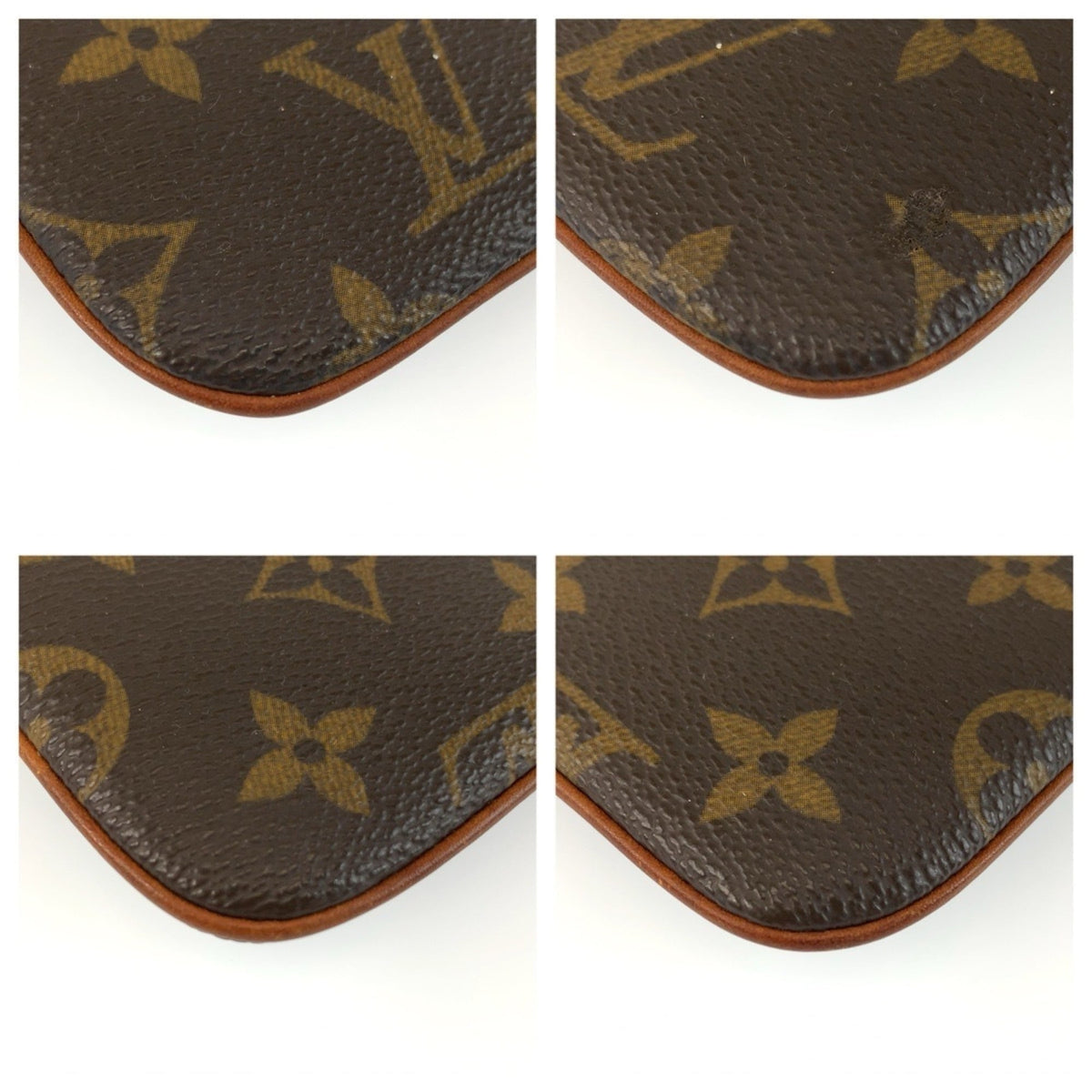 Louis Vuitton Brown Monogram Monogram Pouch (Pre-Owned)