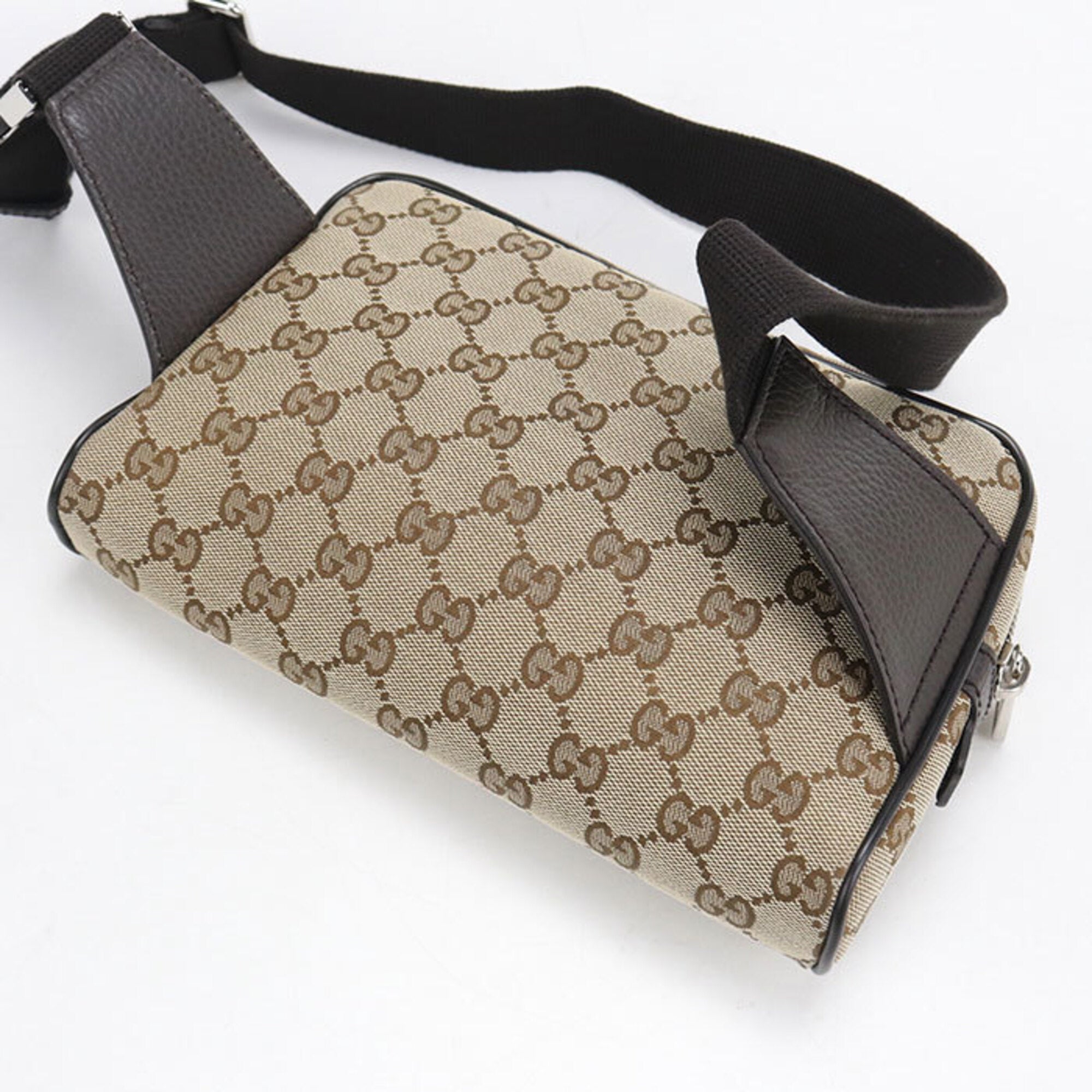Gucci Beige Canvas Fanny Pack (Pre-Owned)
