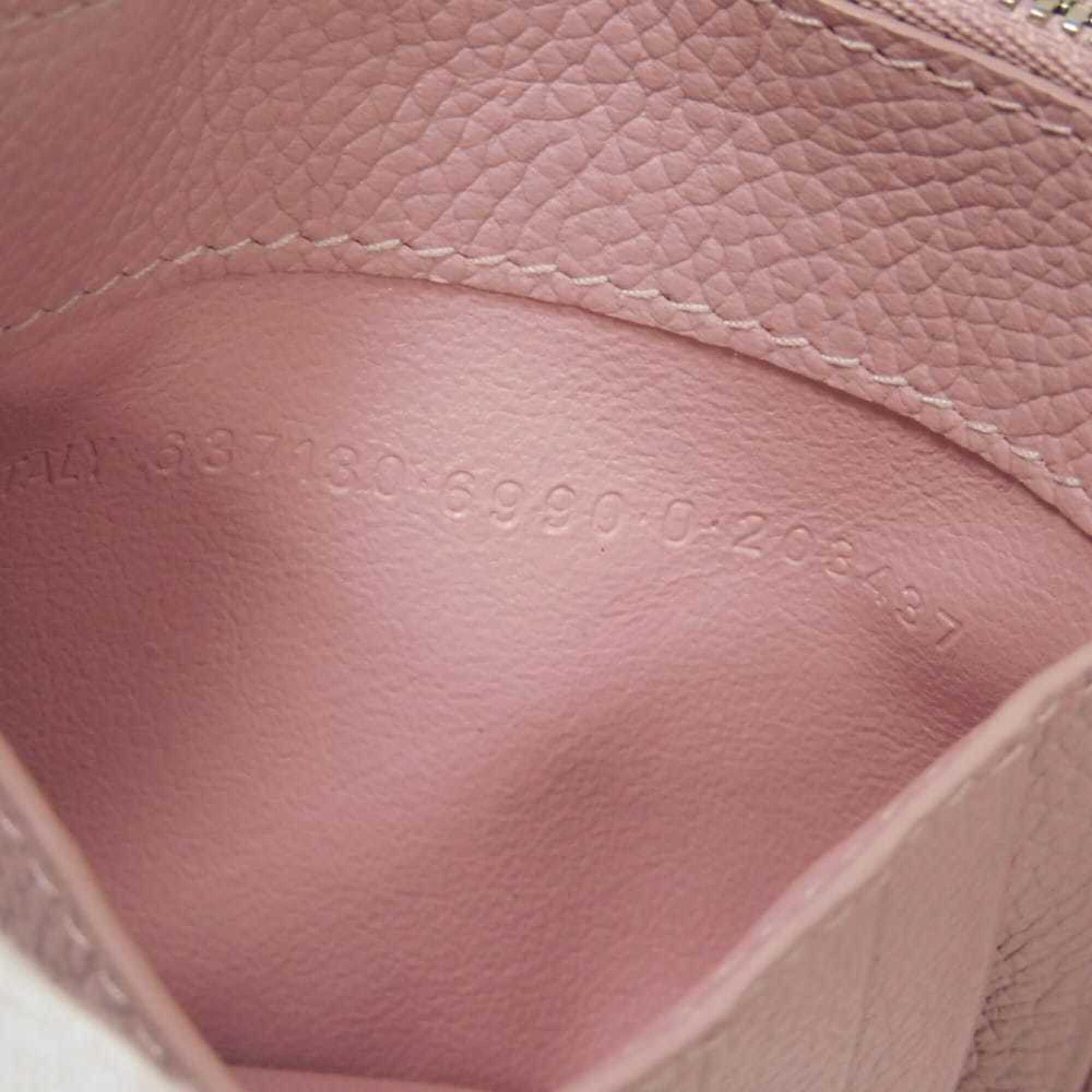 Balenciaga Pink Pink Beige Coin Purse/Coin Case (Pre-Owned)
