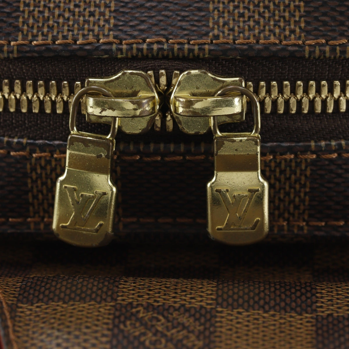 Louis Vuitton Brown Damier Canvas Damier Canvas Sling Bag (Pre-Owned)
