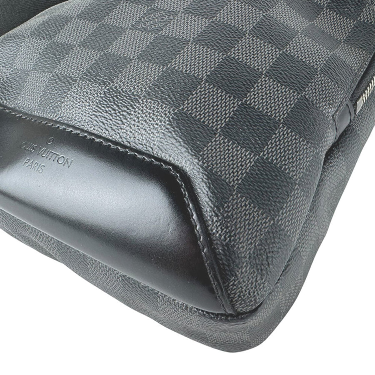Louis Vuitton Black Damier Graphite Canvas Sling Bag (Pre-Owned)