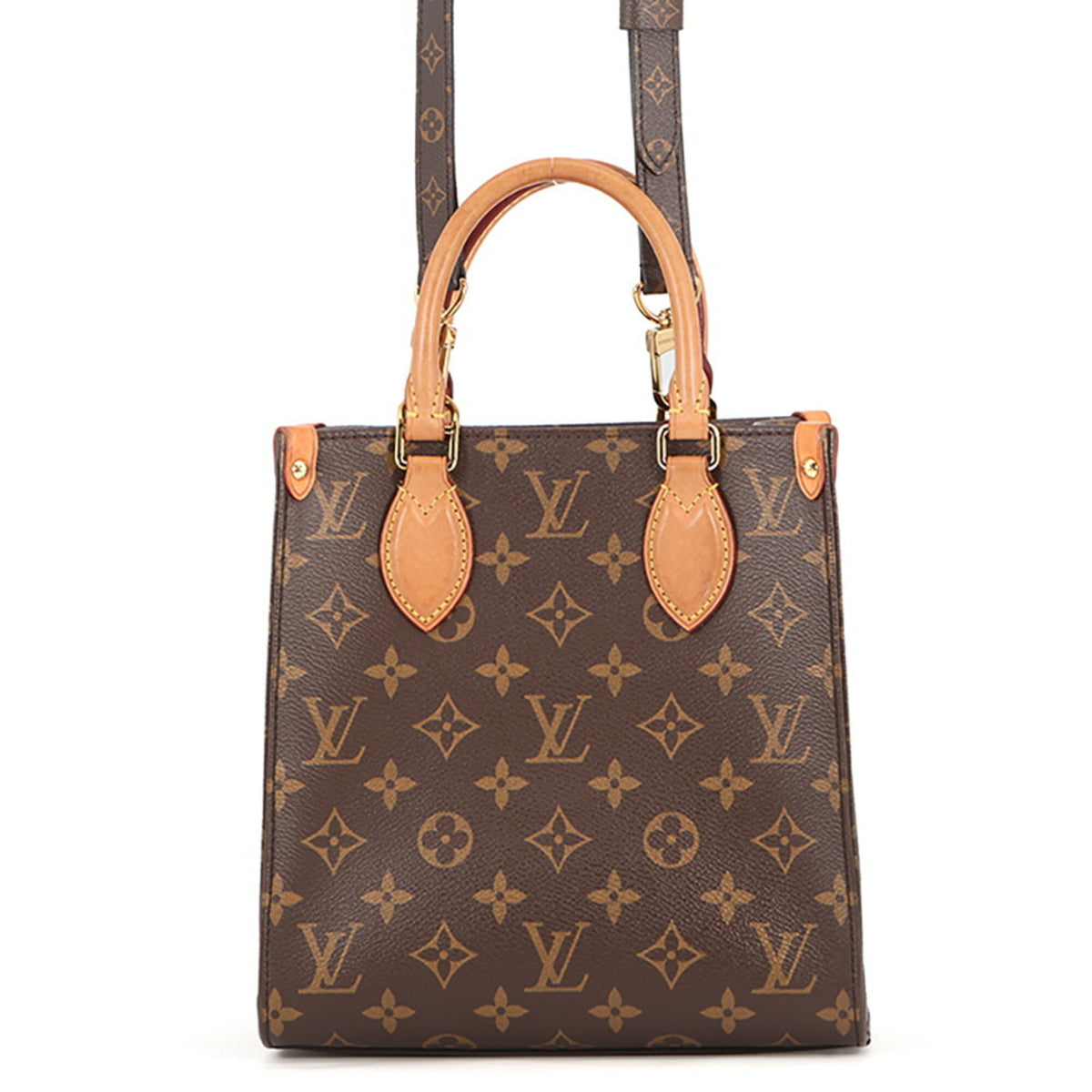 Louis Vuitton Monogram Red Color Monogram Handbag Shoulder Bag (Pre-Owned)