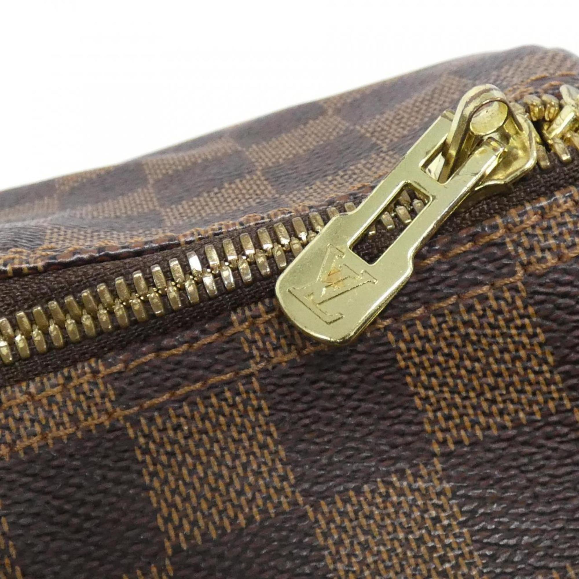 Louis Vuitton Ebene Coated Canvas Boston Bag (Pre-Owned)