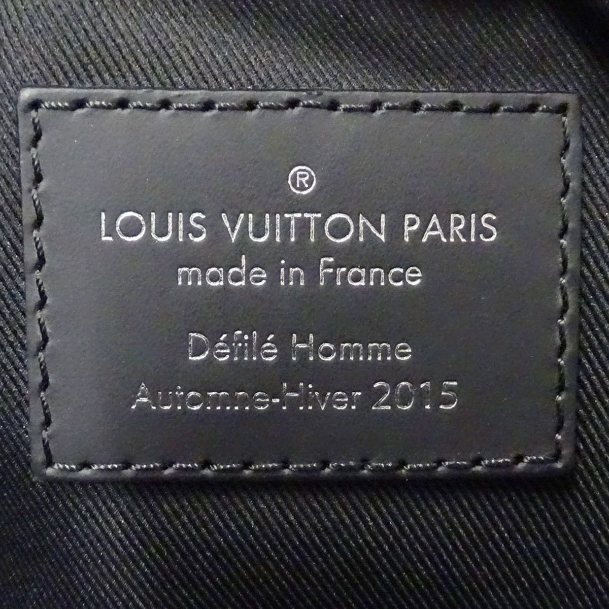 Louis Vuitton Black Galle Damier Graphite Clutch Bag Handbag (Pre-Owned)