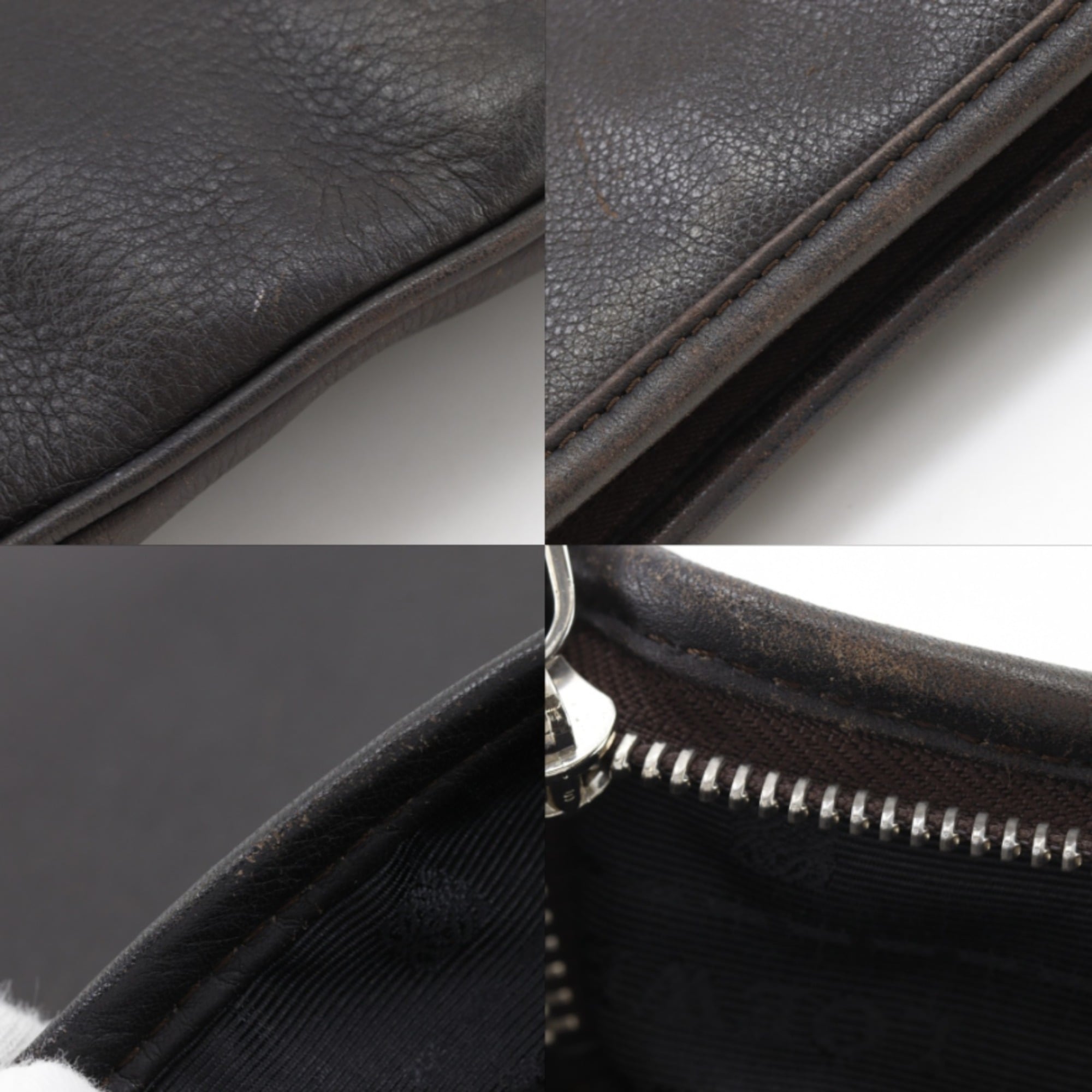 Loewe Black Leather Shoulder Bag (Pre-Owned)