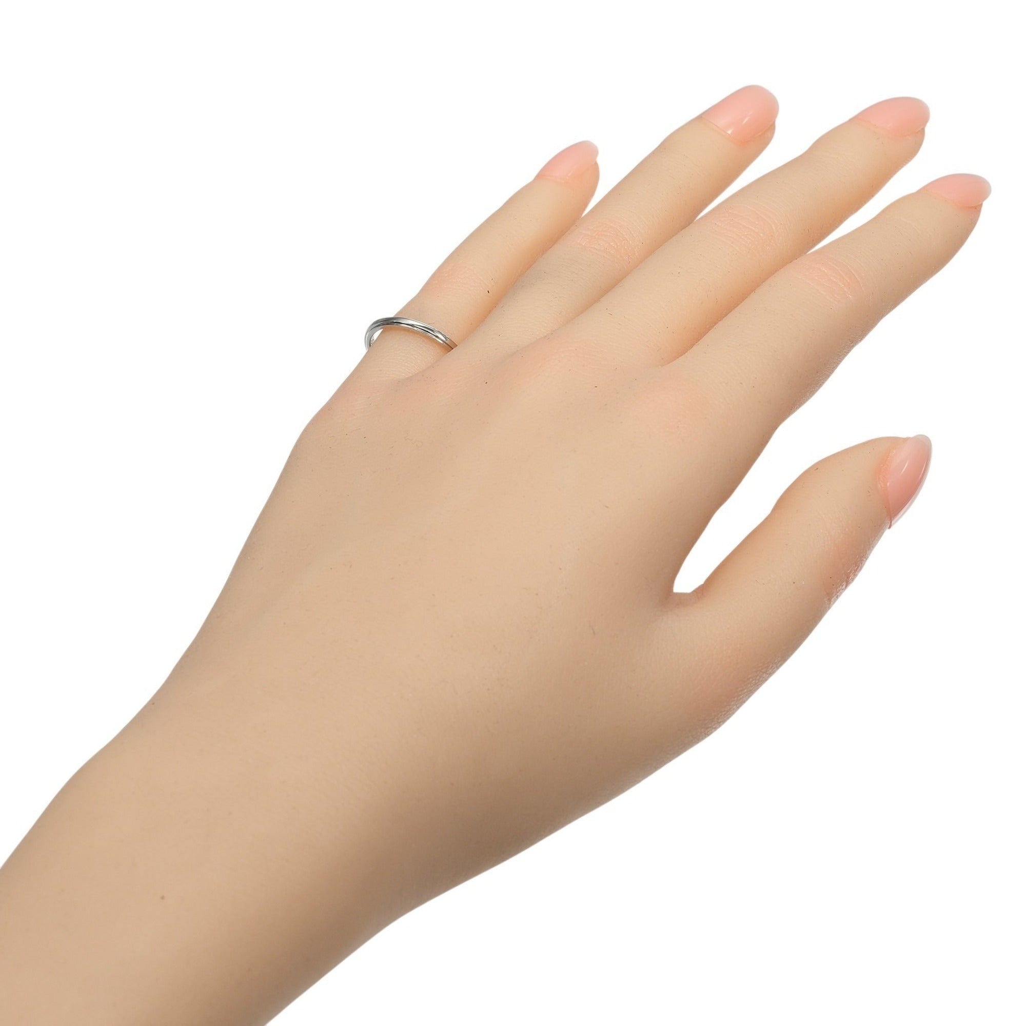 Cartier Platinum 950 Band Ring (Pre-Owned)