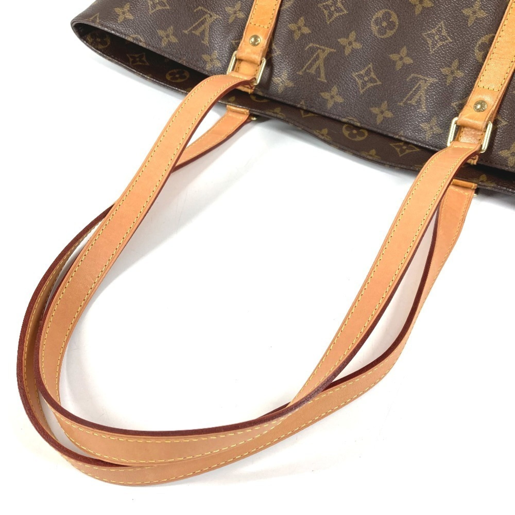 Louis Vuitton Monogram Brown Monogram Shoulder Bag Tote Bag (Pre-Owned)