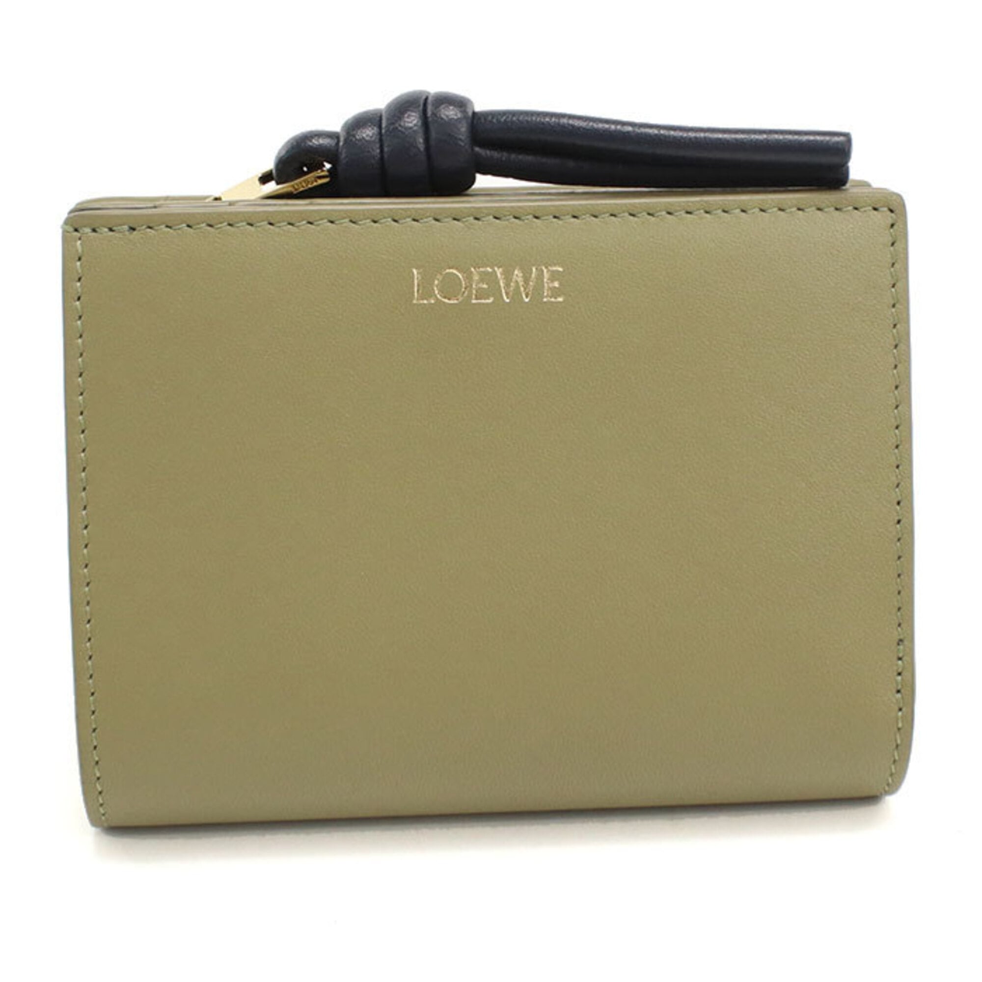Loewe Khaki Wallet (Bi-Fold) (Pre-Owned)