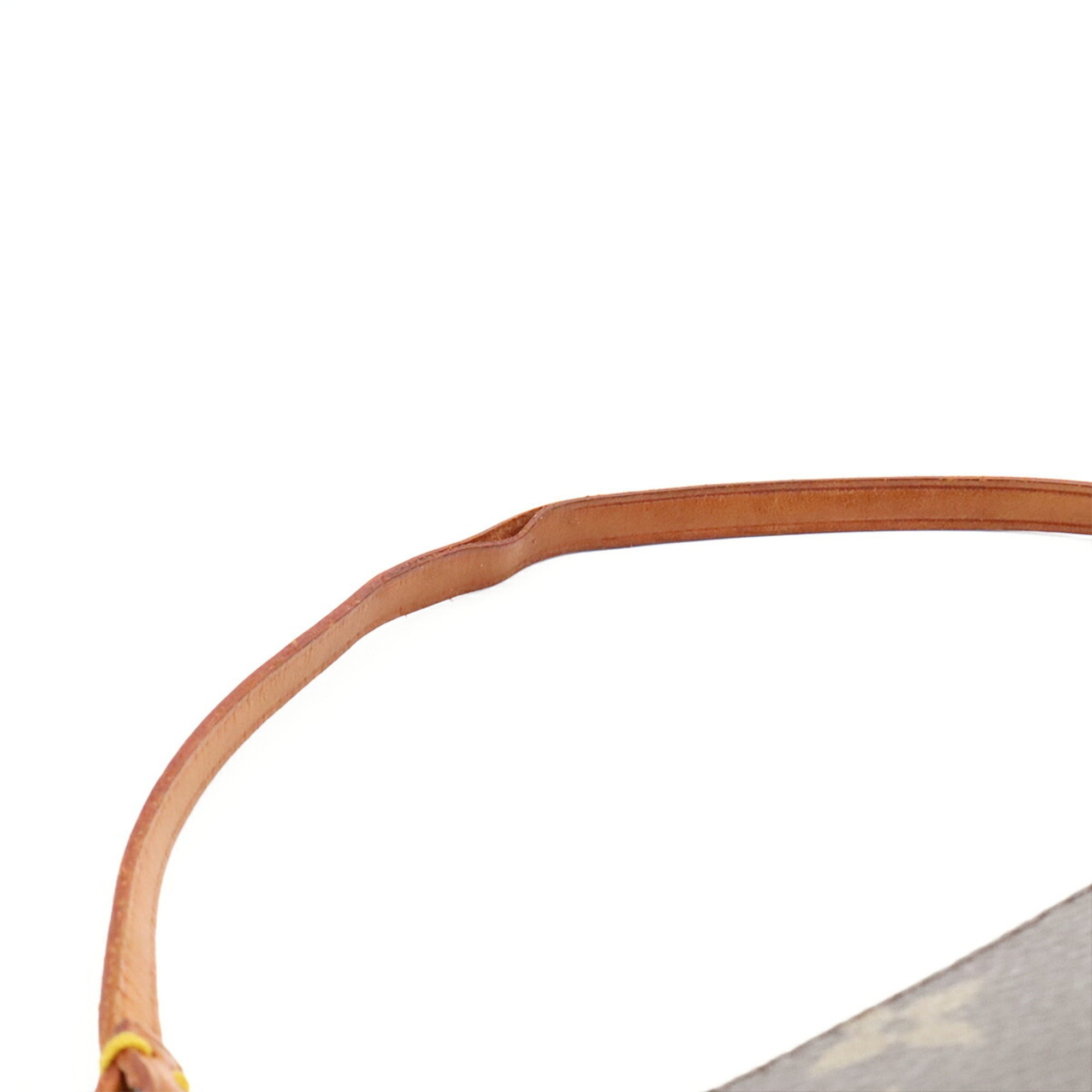 Louis Vuitton Brown Monogram Canvas Pvc Coated Canvas Handbag Pochette Pouch (Pre-Owned)