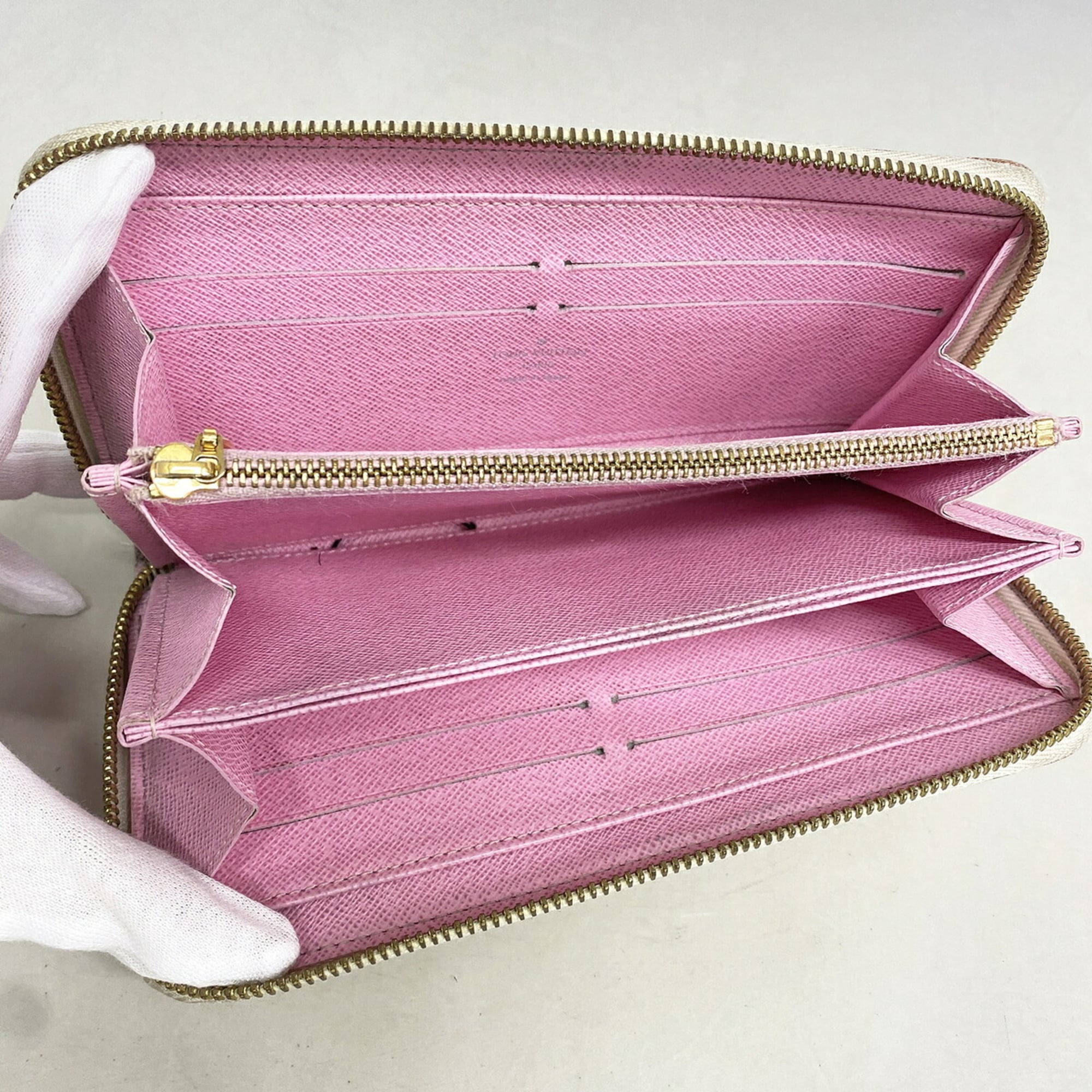 Louis Vuitton Litchi Long Wallet (Bi-Fold) (Pre-Owned)