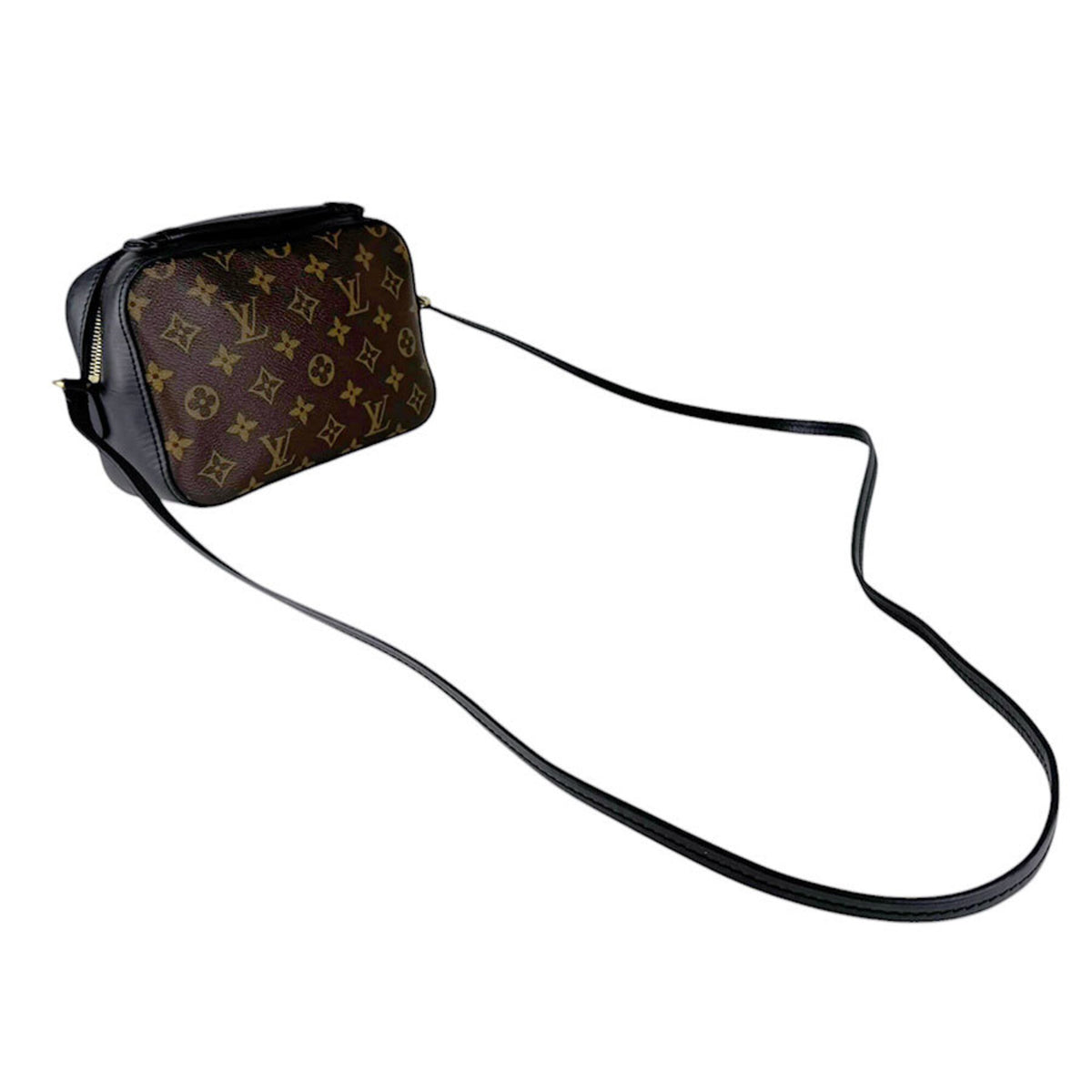 Louis Vuitton Black Brown Monogram Monogram Shoulder Bag (Pre-Owned)