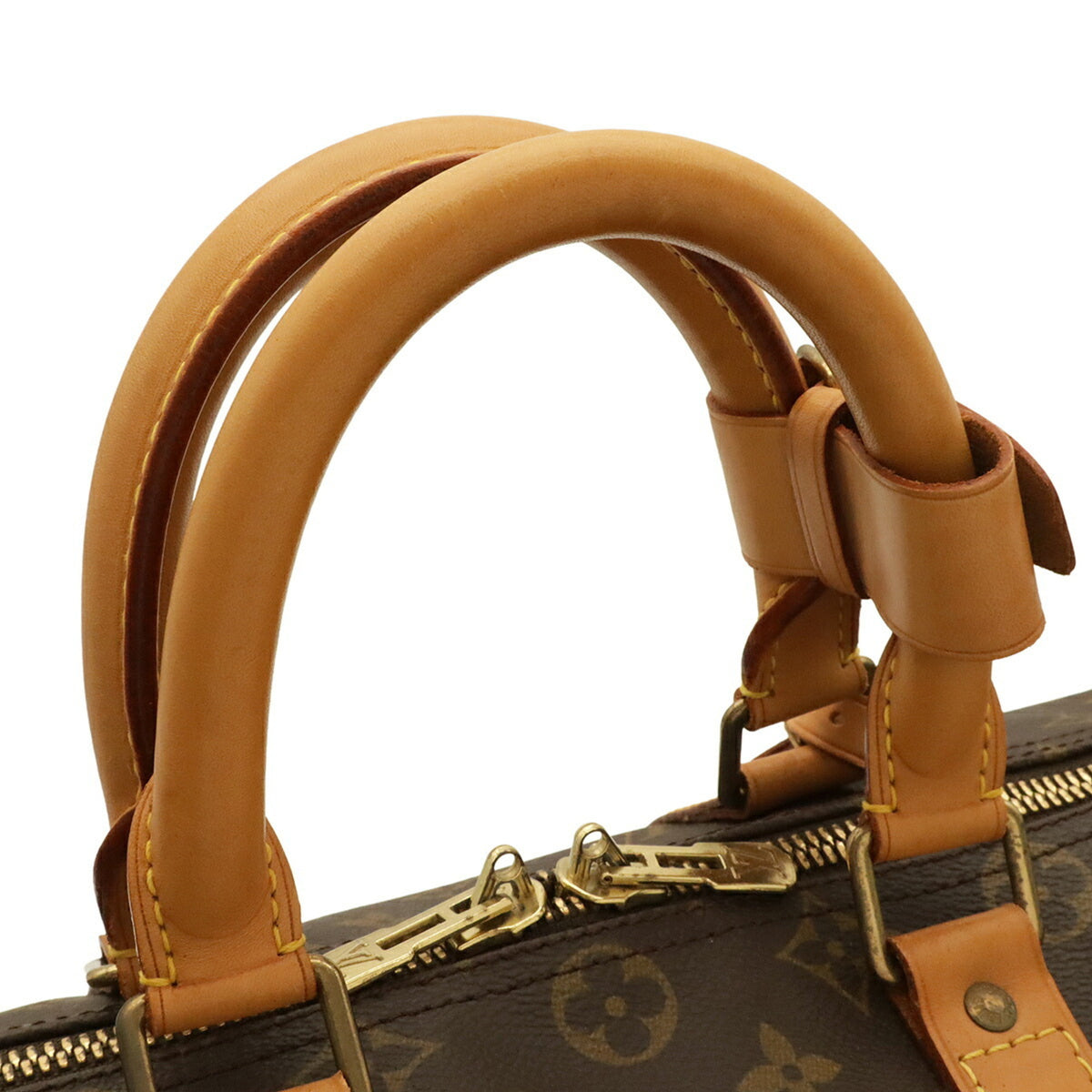 Louis Vuitton Brown Monogram Monogram Boston Bag Handbag Shoulder Bag (Pre-Owned)