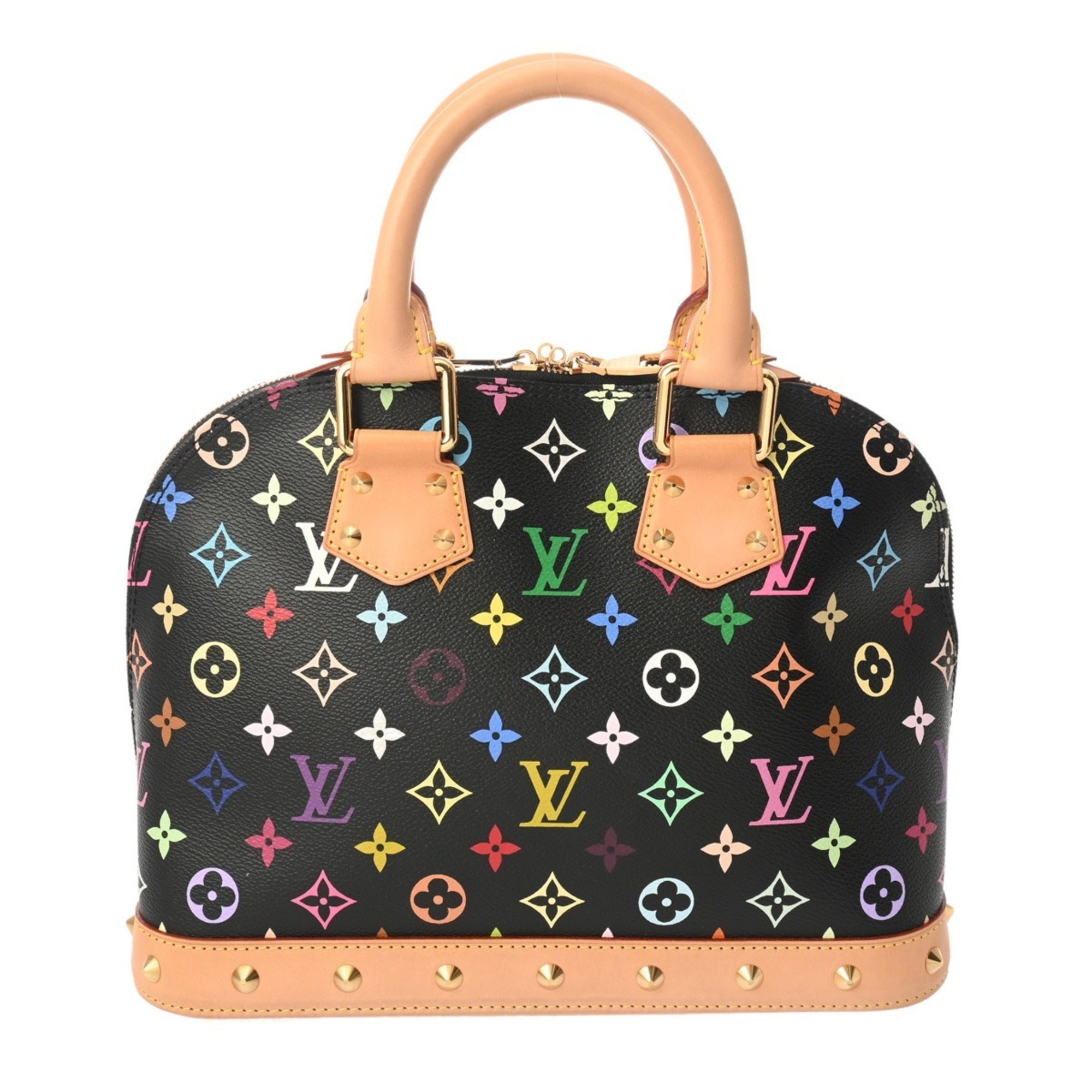 Louis Vuitton Noir Monogram Handbag (Pre-Owned)