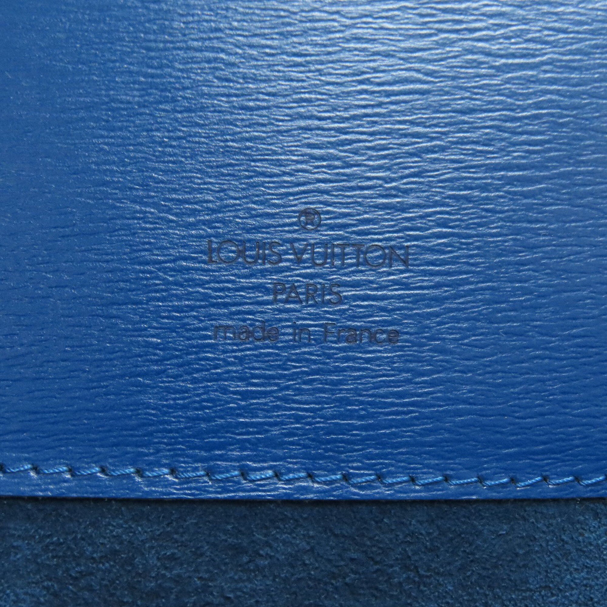 Louis Vuitton Toledo Blue Epi Leather Shoulder Bag (Pre-Owned)