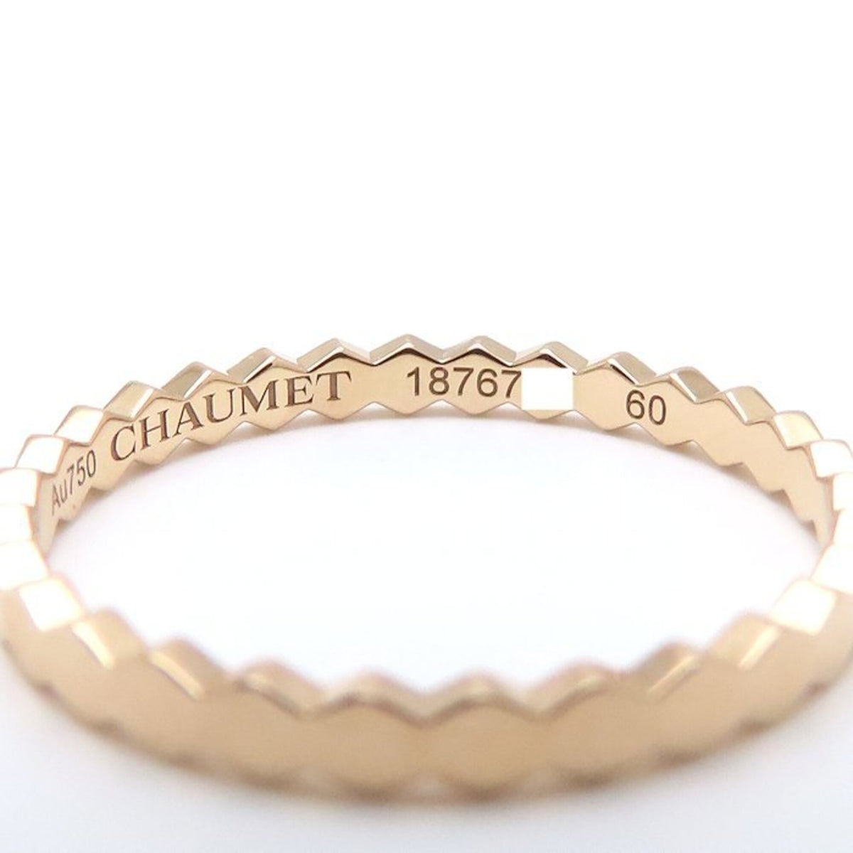 Chaumet Pink Gold (18K) Band Ring (Pre-Owned)